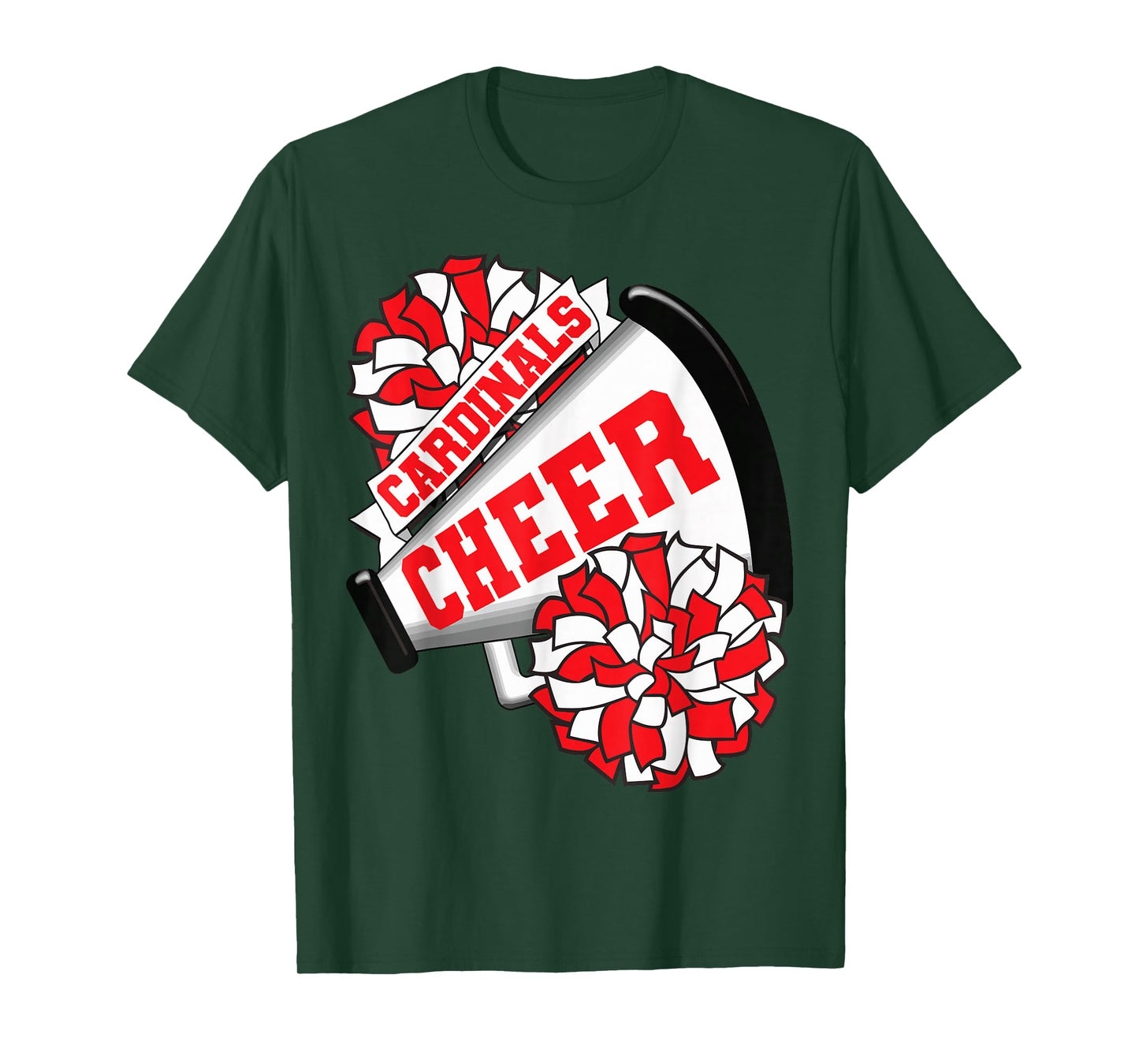 Cardinals Cheer For Cheerleading Team Spirit T-Shirt