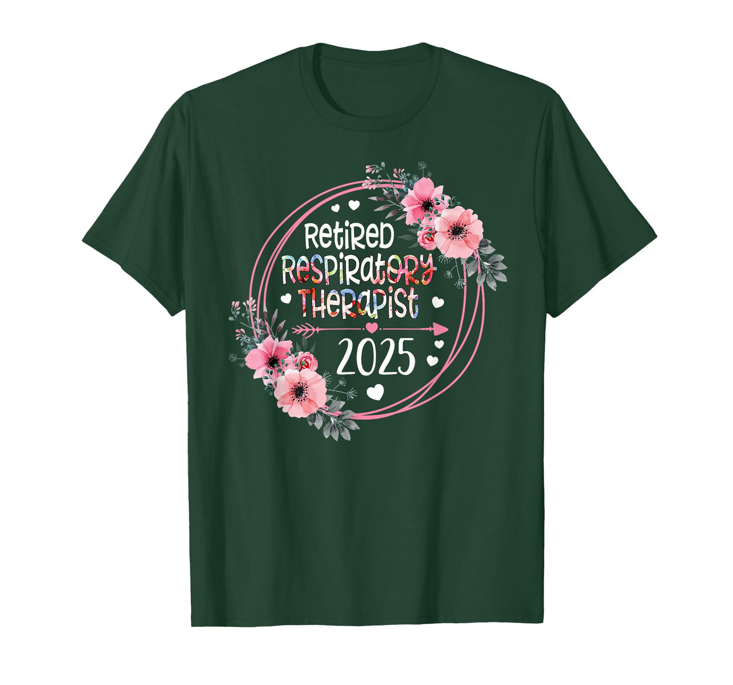 Retired Respiratory Therapist Est 2025 Retirement Therapy RT T-Shirt