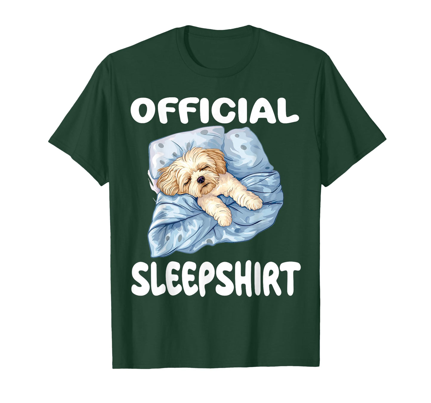 Maltipoo Dog Official Sleepshirt Pajamas Nightgown T-Shirt