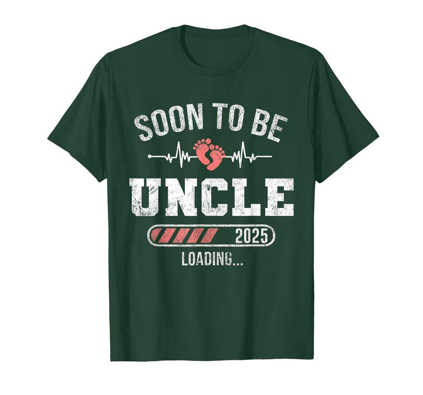 Soon To Be Uncle 2025 Loading For Pregnancy Announcement T-Shirt
