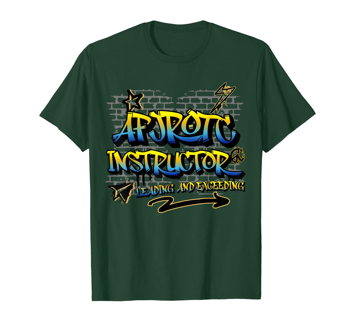 Proud AFJROTC Instructor US Veteran Military AFJROTC Teacher T-Shirt