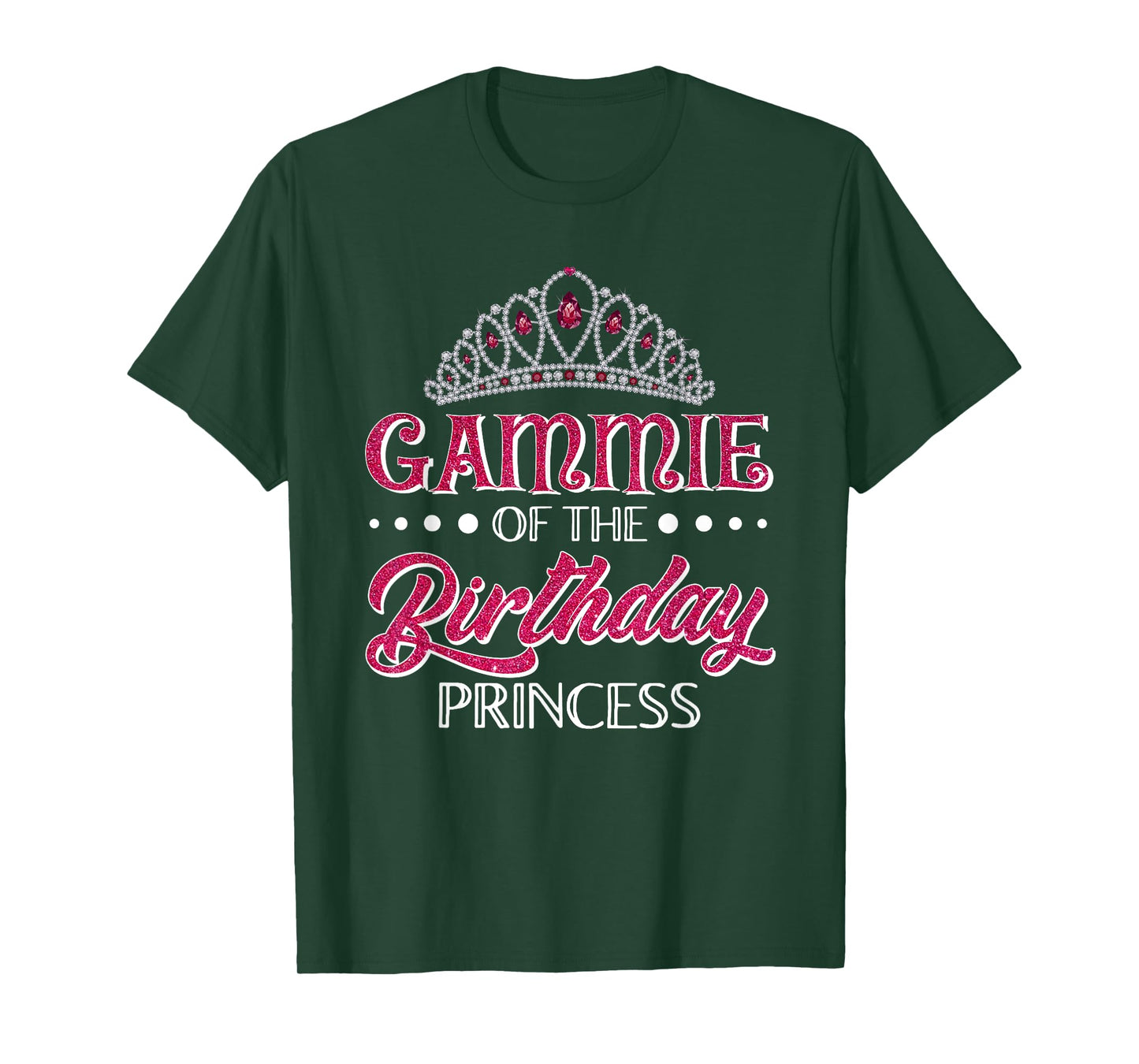 Gammie Of The Birthday Princess Girls Party Matching T-Shirt