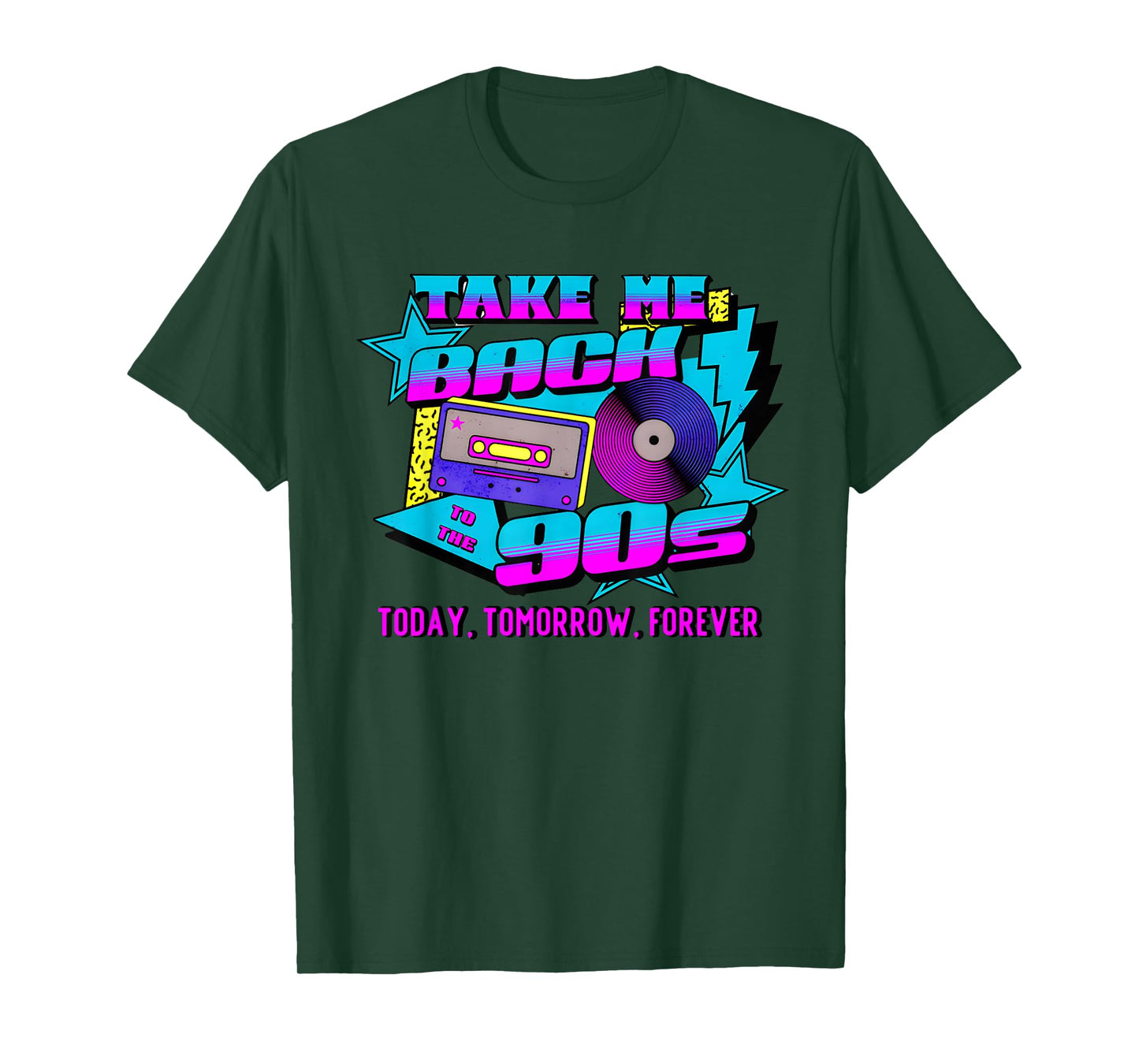 Takes Me Back to the 90s Retro Vintage Halloween Costume 90s T-Shirt