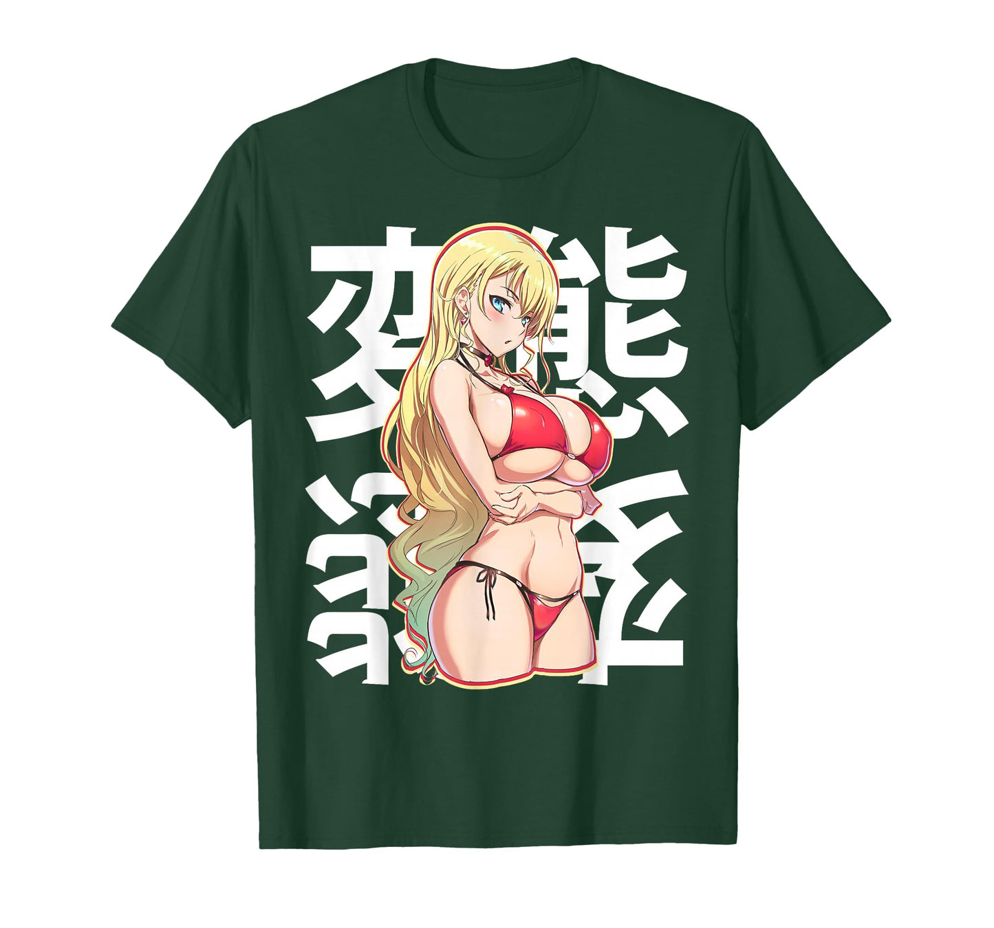 Anime Girl Lewd Waifu Otaku Japanese Manga T-Shirt