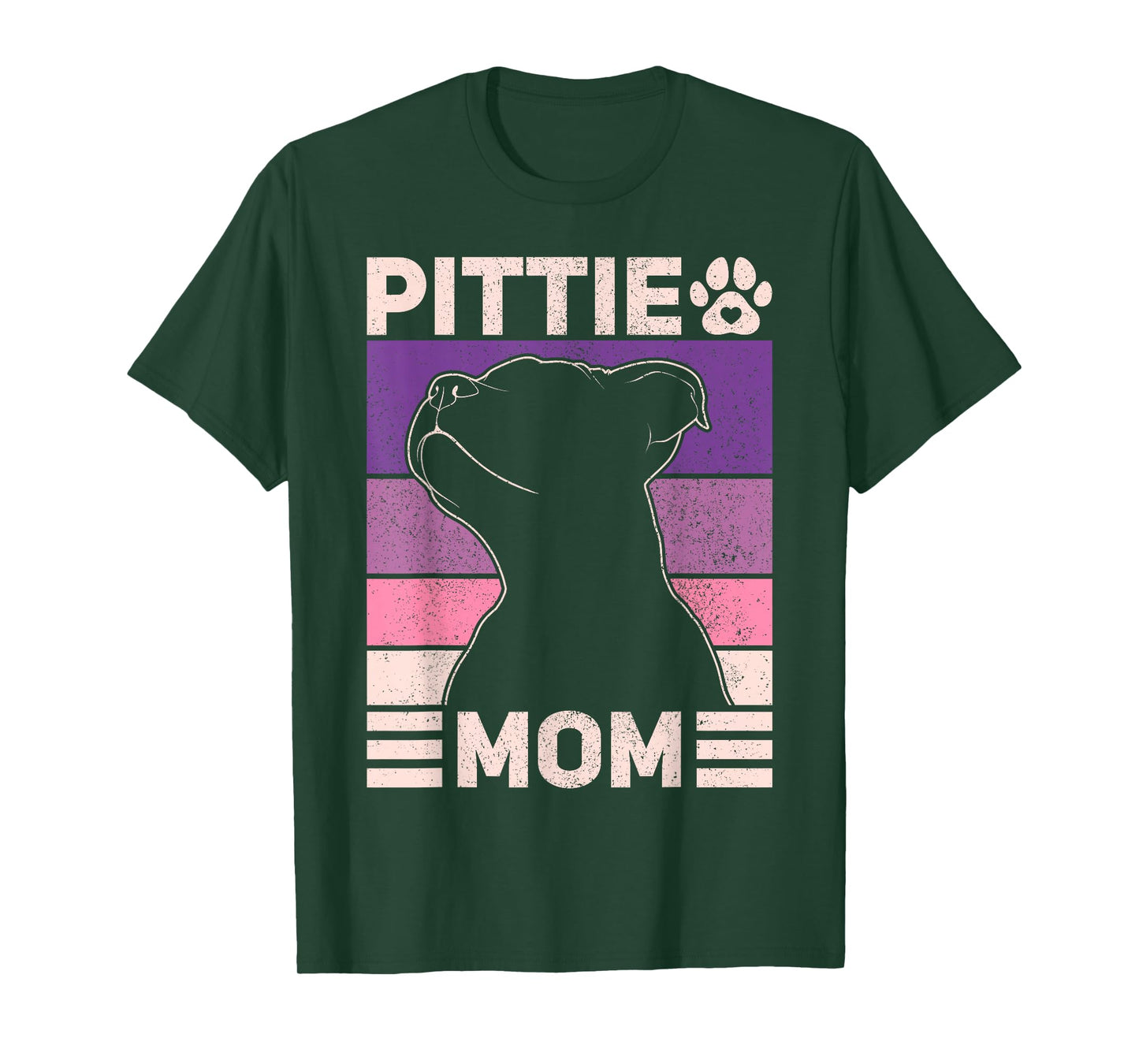 Pittie Mom Pitbull Mom Dog Owner Women Mothers Day Pit Bull T-Shirt