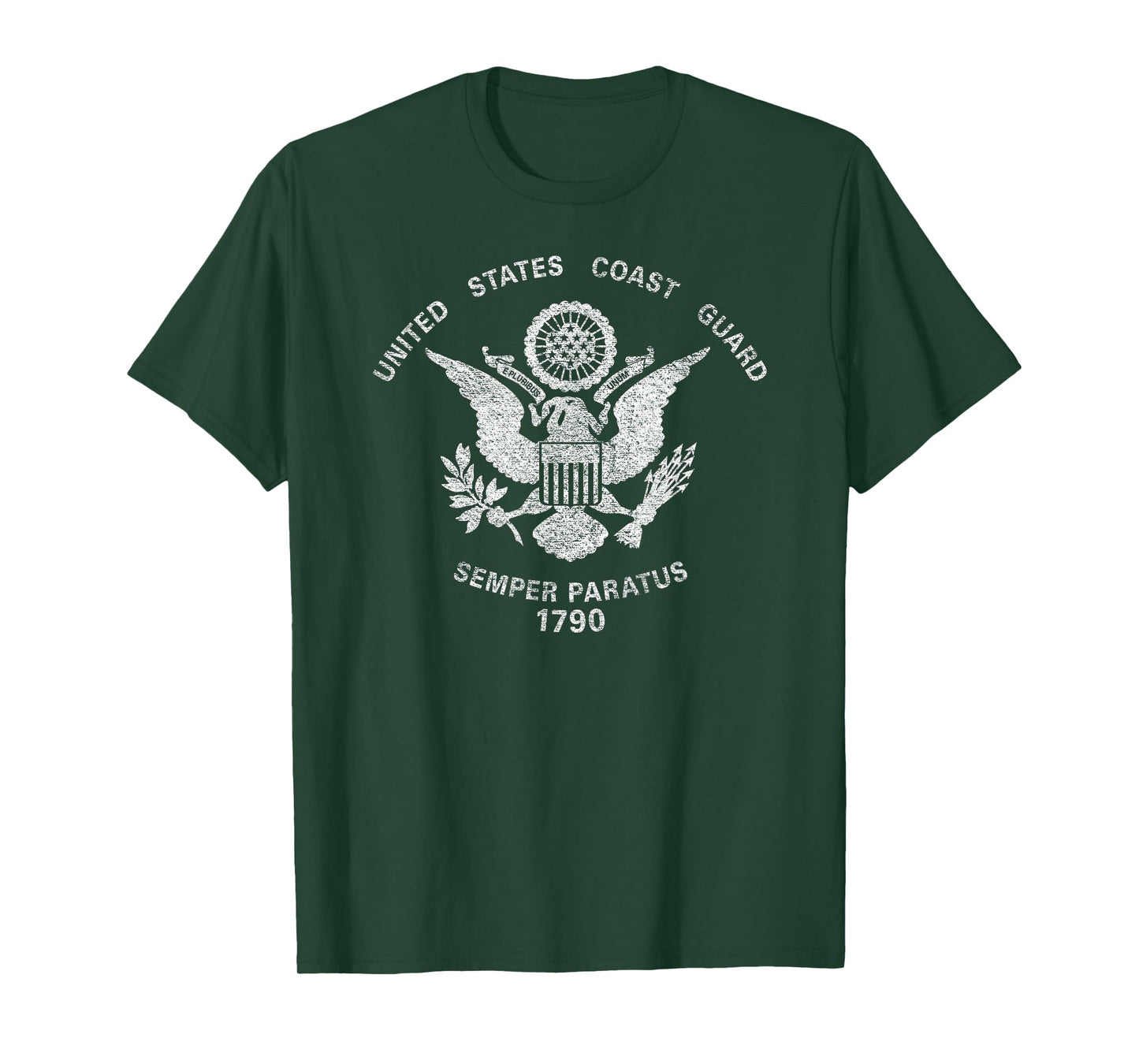 US UNITED STATES COAST GUARD USCG EAGLE FLAG T-Shirt