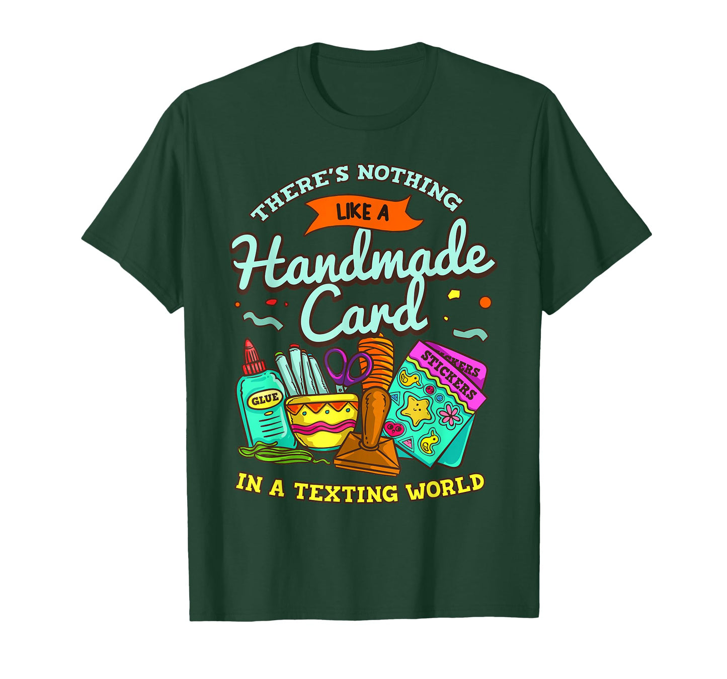 Cardmaking Scrapbooking Gift For Crafting Card Crafter T-Shirt