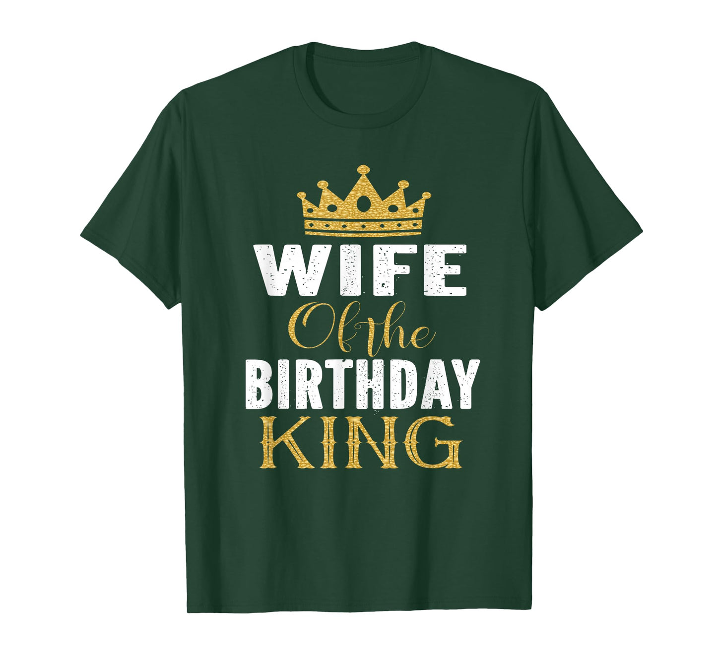 Wife of The Birthday King Boys Bday Party Gift for Him T-Shirt