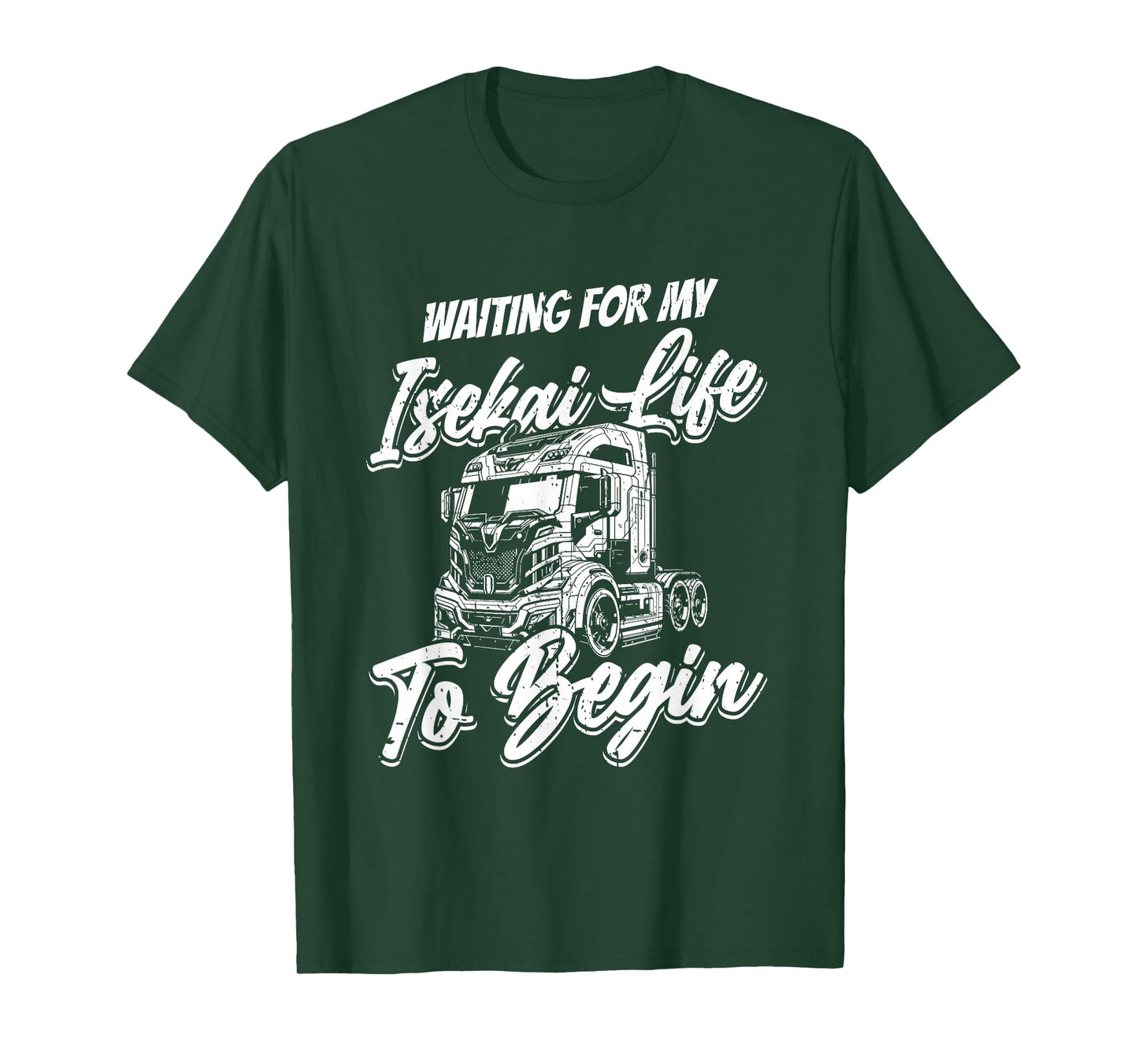Isekai Manga Cosplay Japanese - Japan Otaku Anime Truckkun T-Shirt