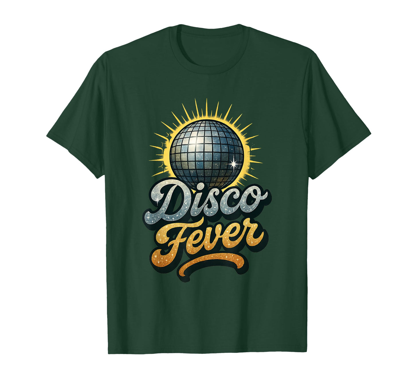 Disco Fever 70s Vintage Dance Party Music Costume Funky T-Shirt