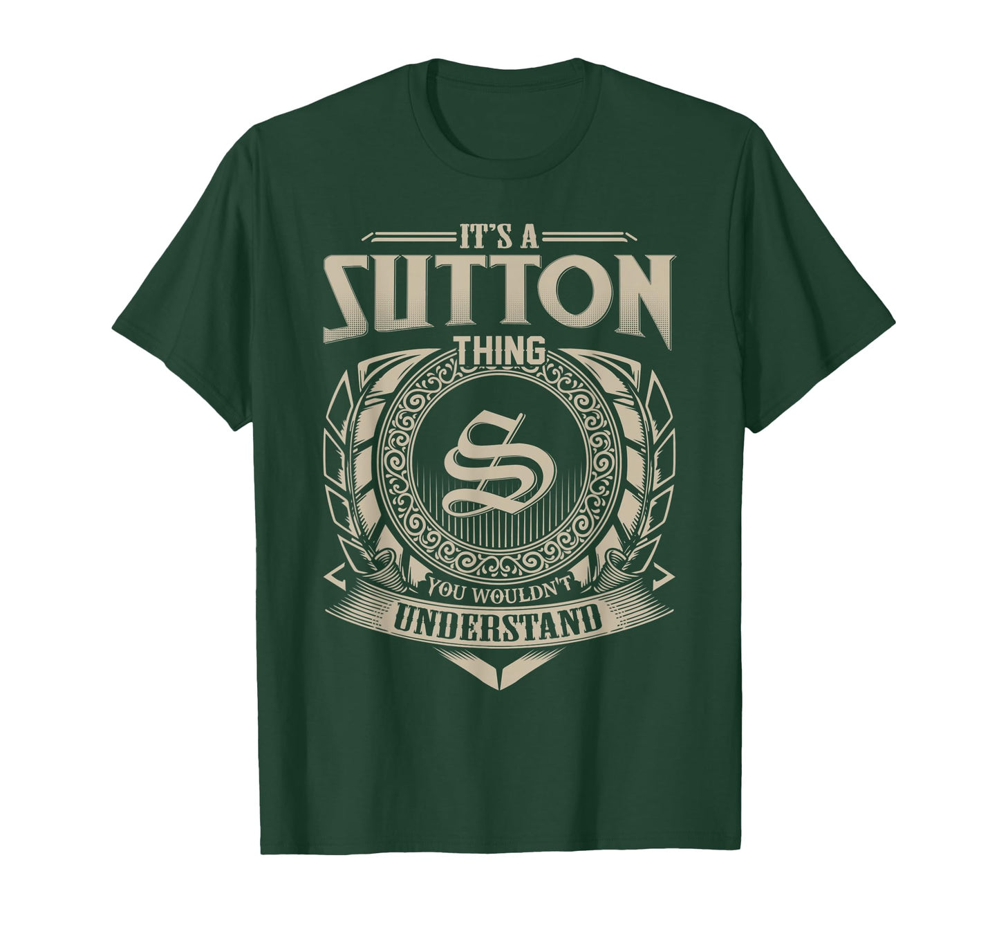 It's A SUTTON Thing You Wouldn't Understand Name Vintage T-Shirt