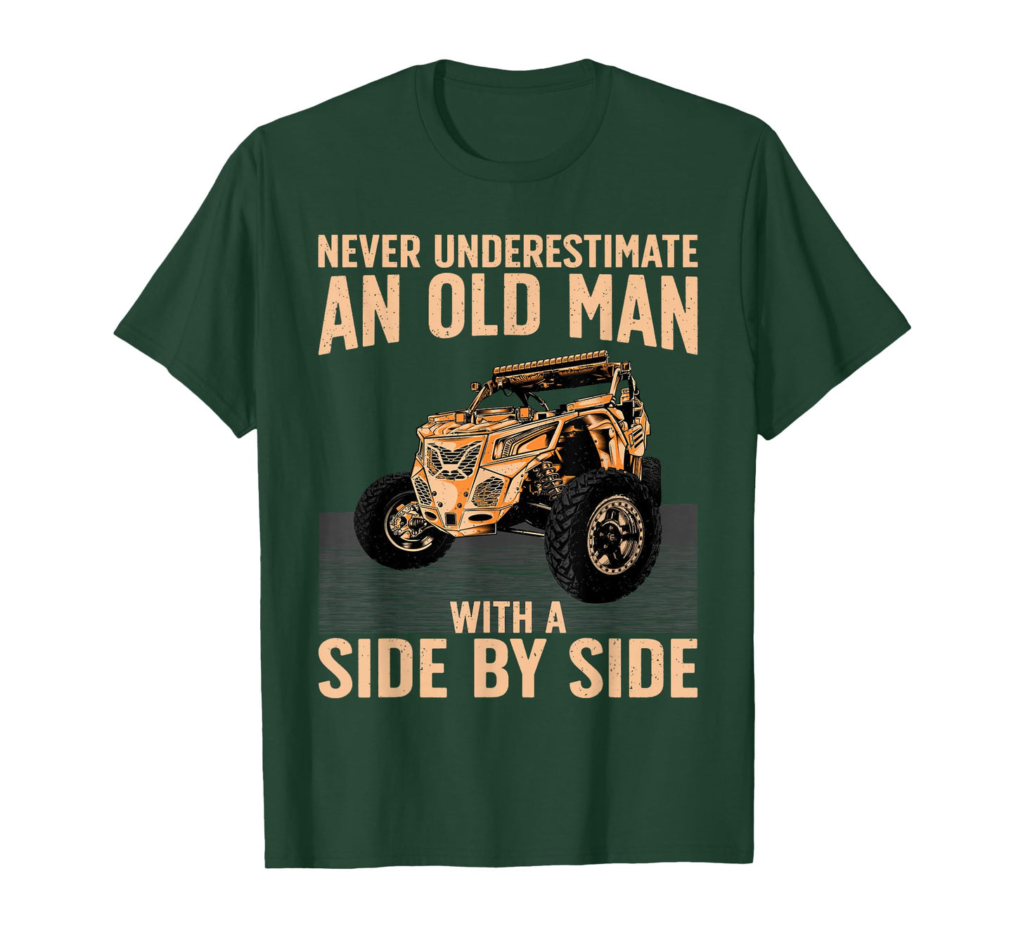 Cool SXS for Grandpa Men Dad Offroad UTV ATV Side-by-Side T-Shirt