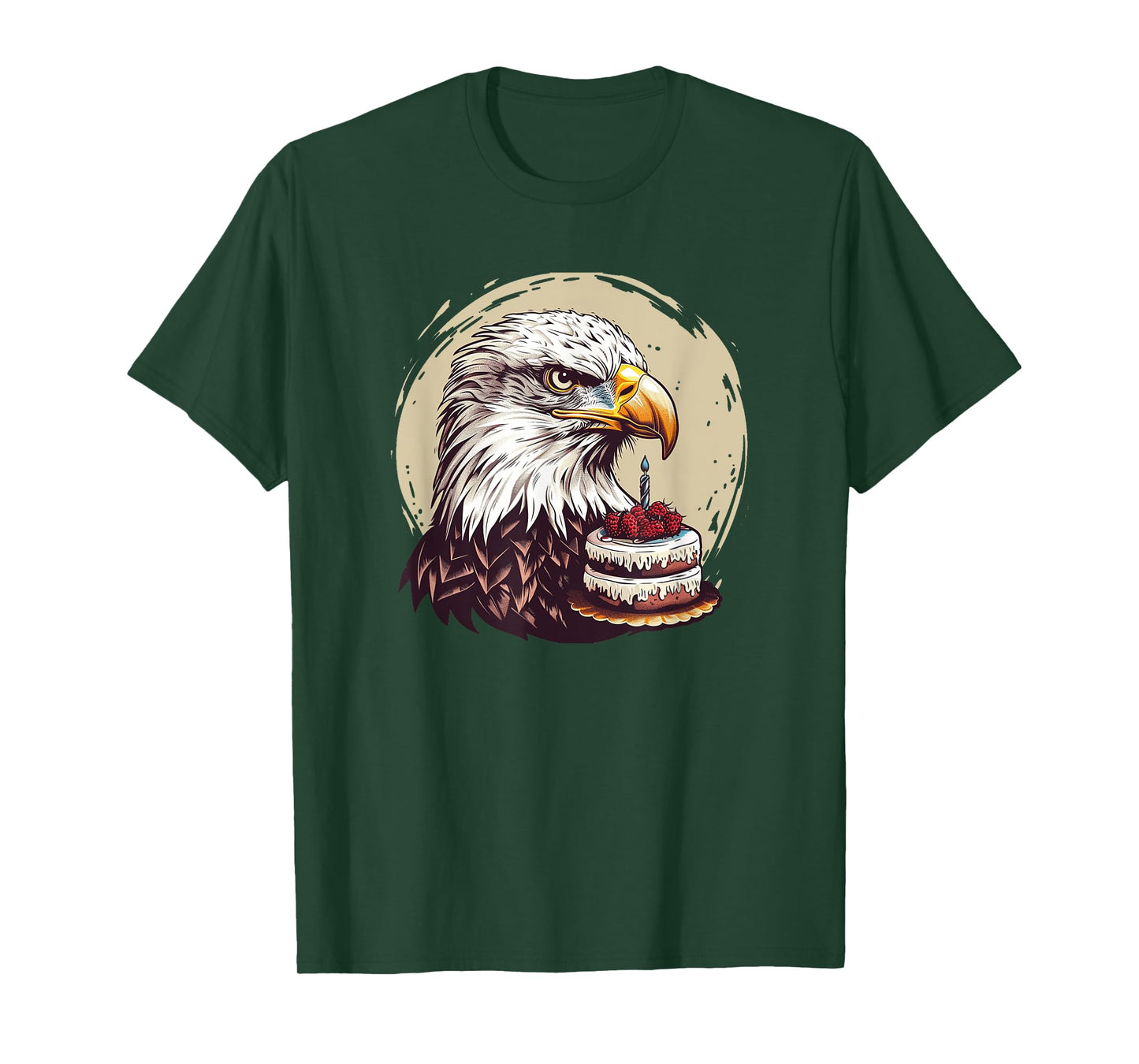 Awesome Eagle and Birthday Cake Costume for Boys and Girls T-Shirt