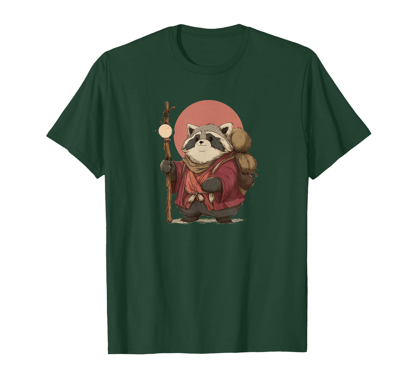 Funny Japanese Tanuki Costume for Boys and Girls T-Shirt