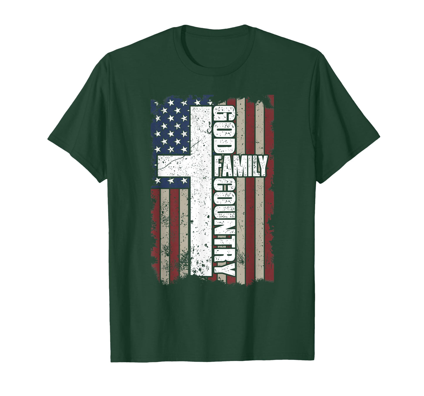God Family Country T-Shirt