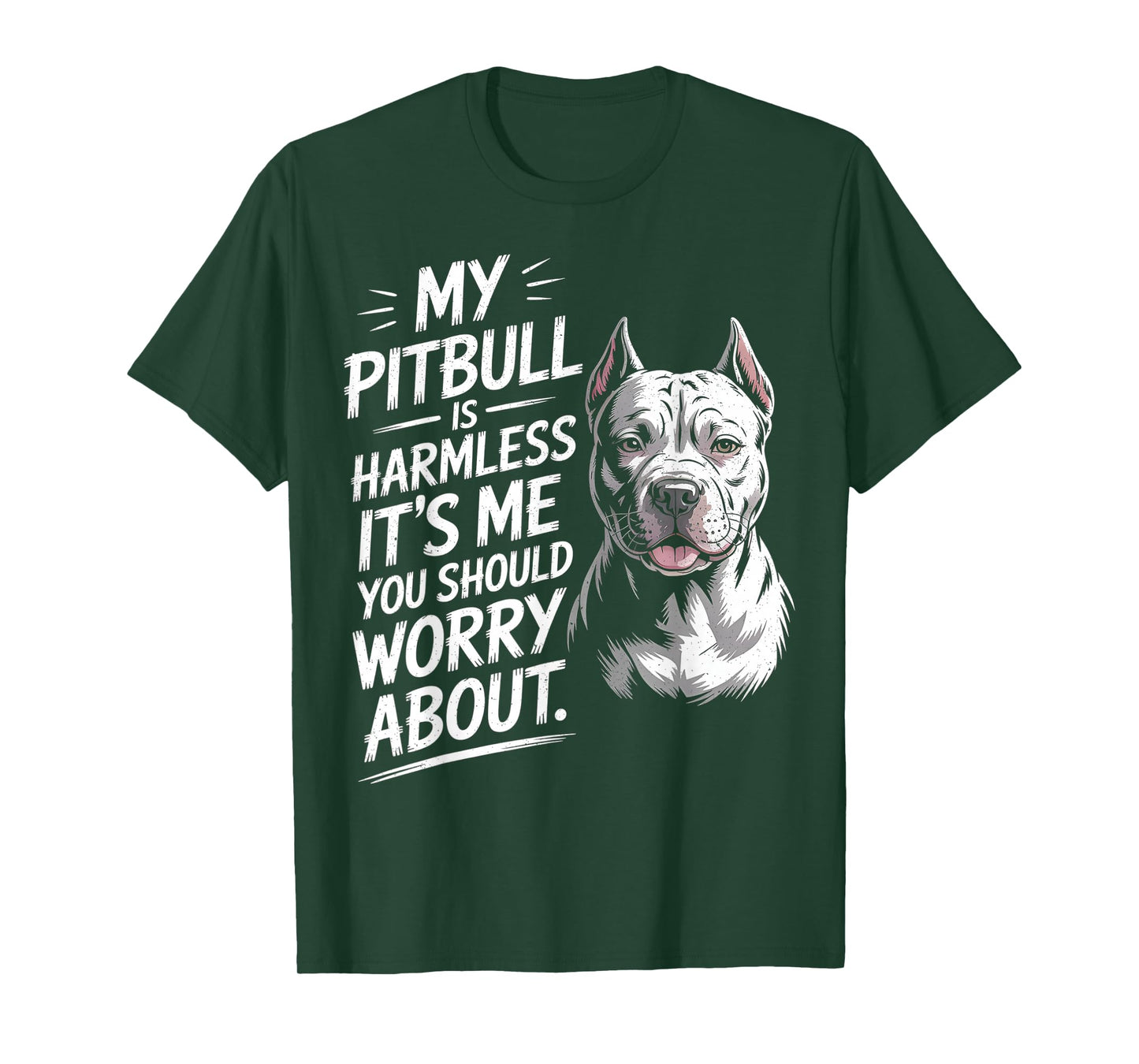 Pitbull Dog Items Owner T-Shirt