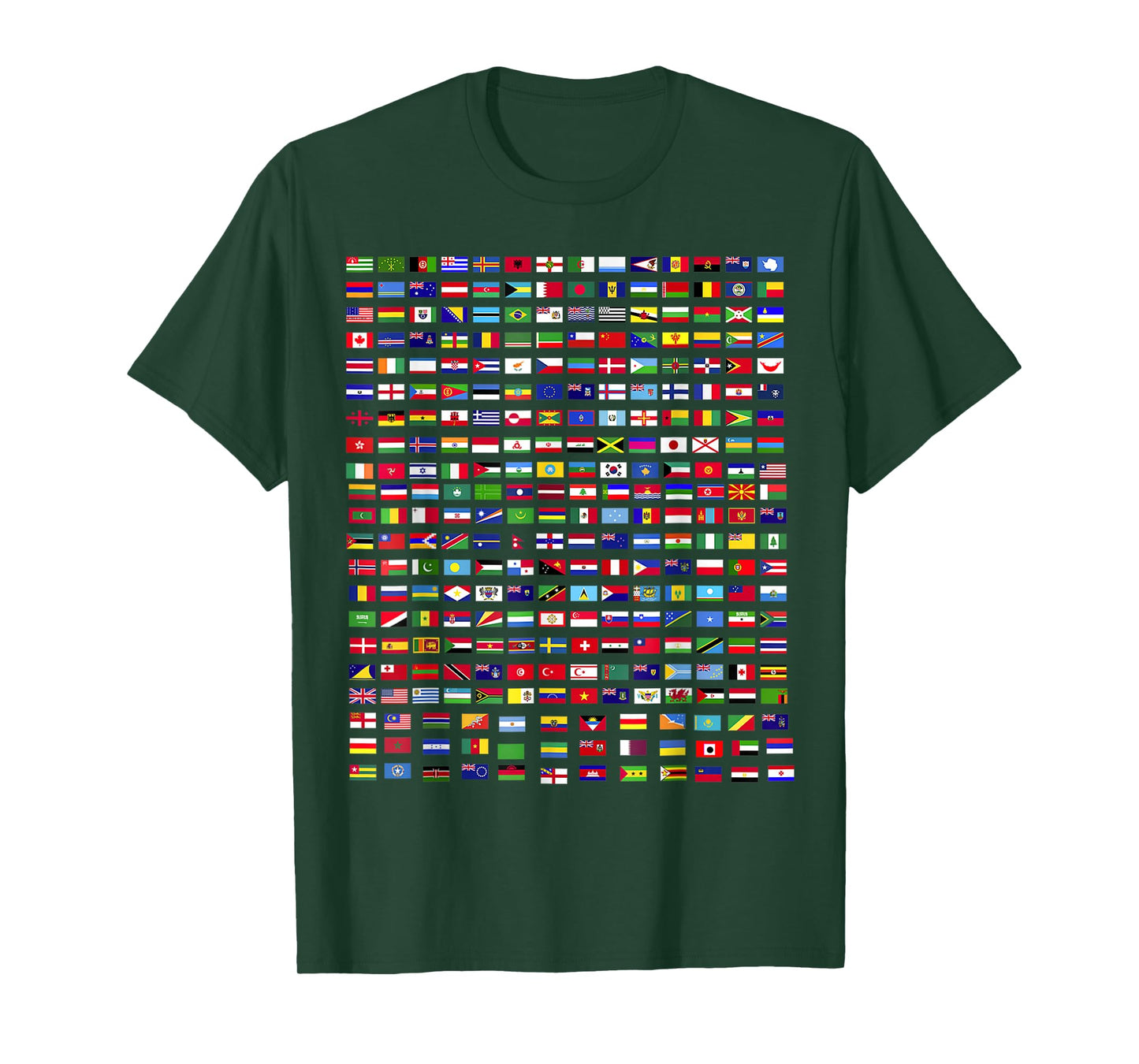 Flags of the Countries of the World 287 Flag International T-Shirt