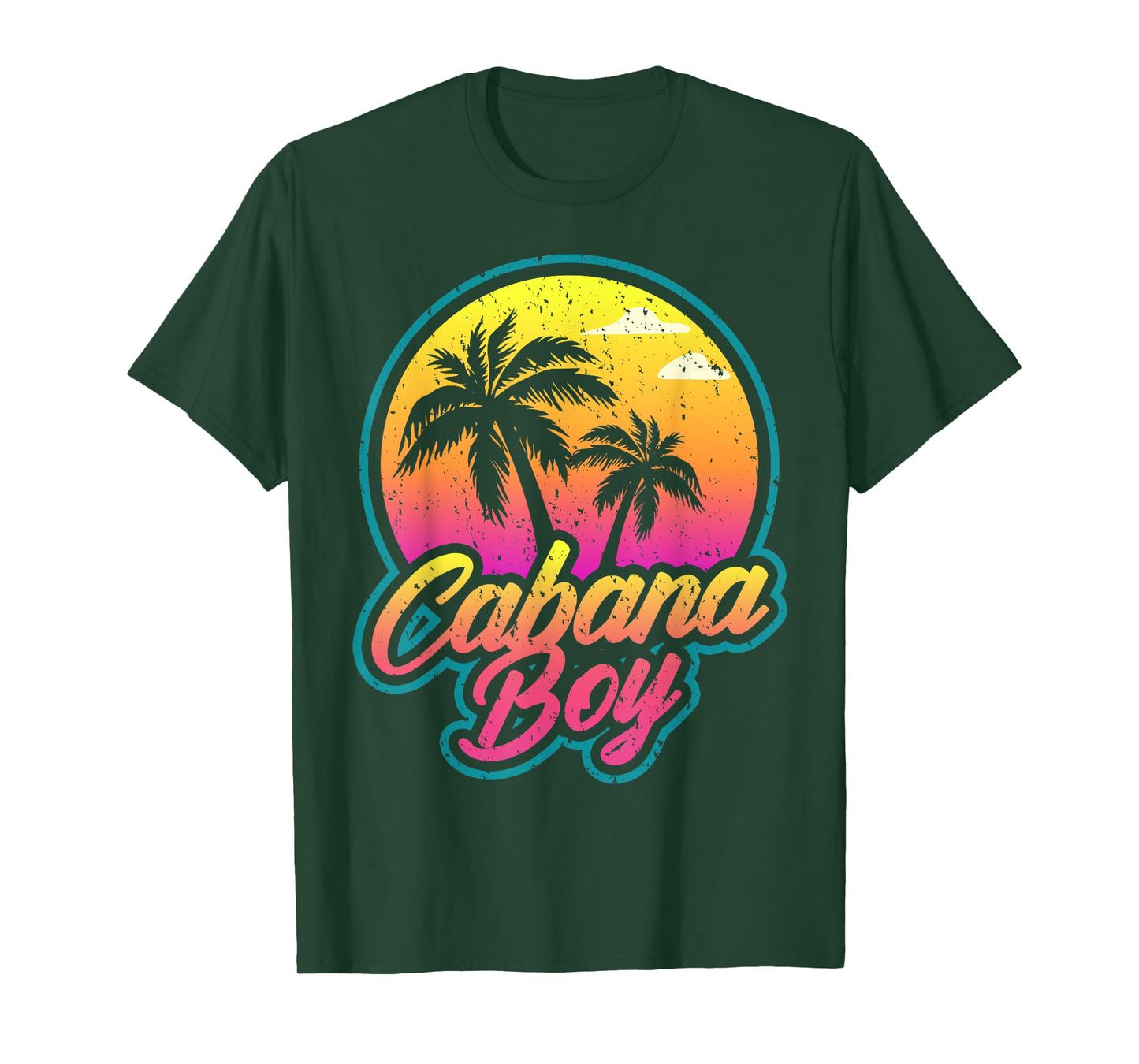 Mens Cabana Boy Pool Party Gift T-Shirt