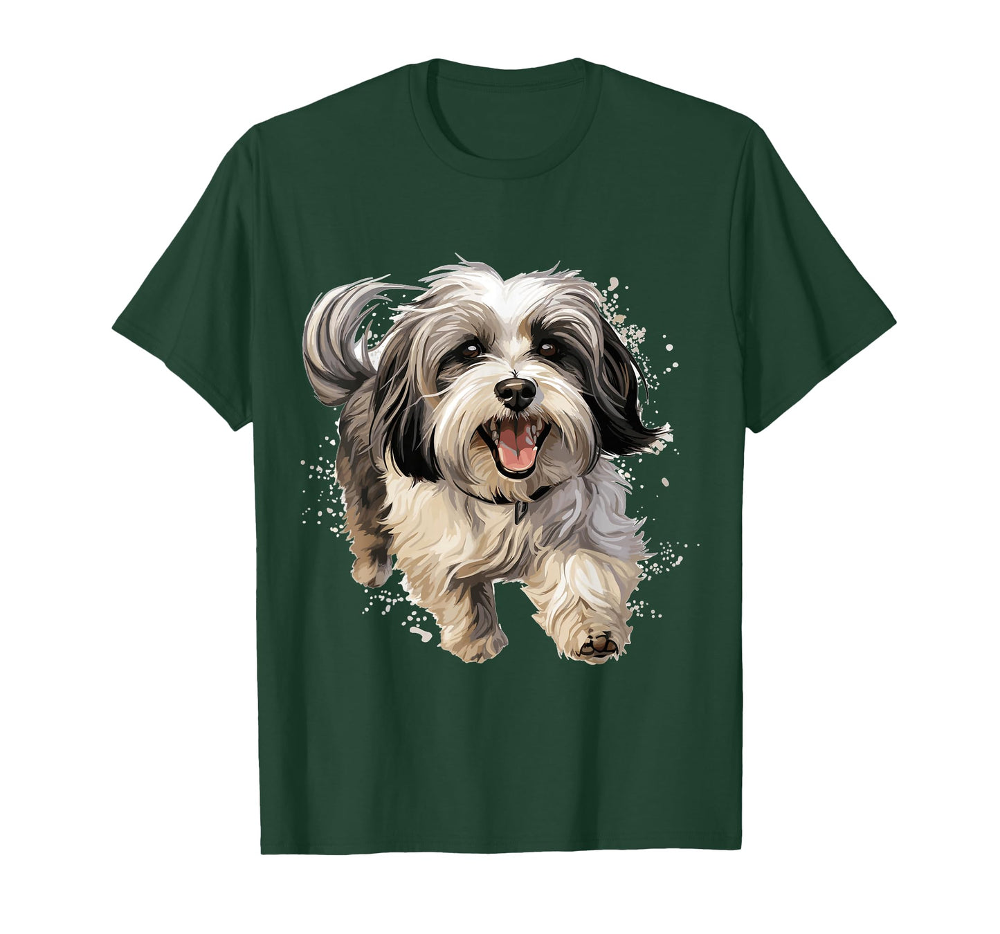 Havanese Dog Breed Pet Cute Graphic T-Shirt