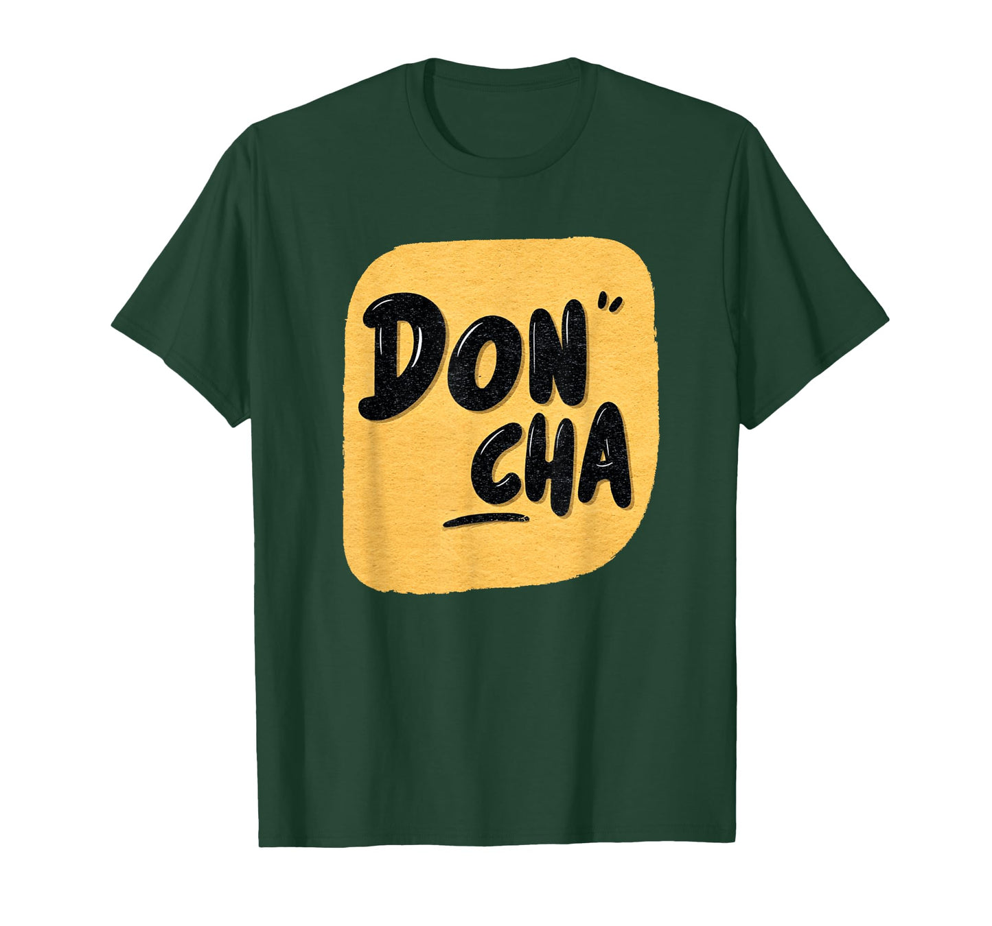 Vibrant Don Cha Emblem for Boys and Girls T-Shirt