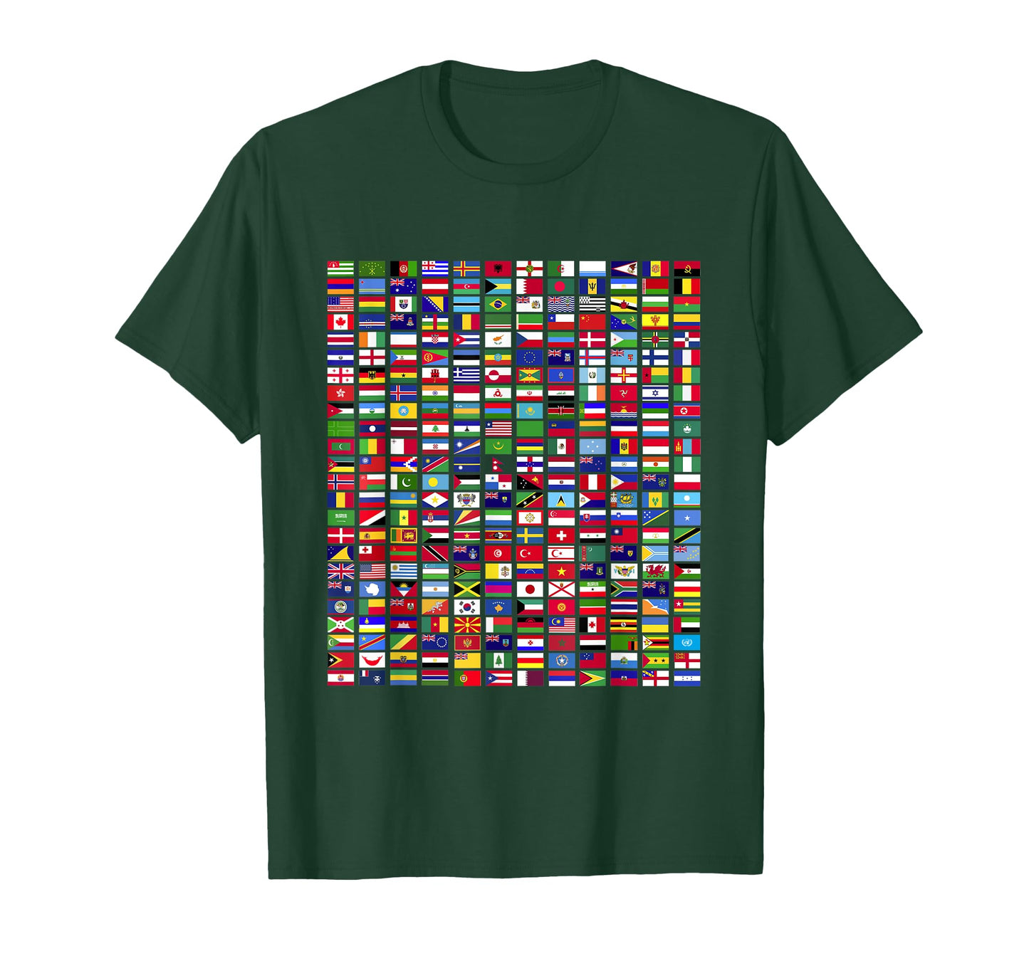 Flags of the Countries around the World International 287 T-Shirt