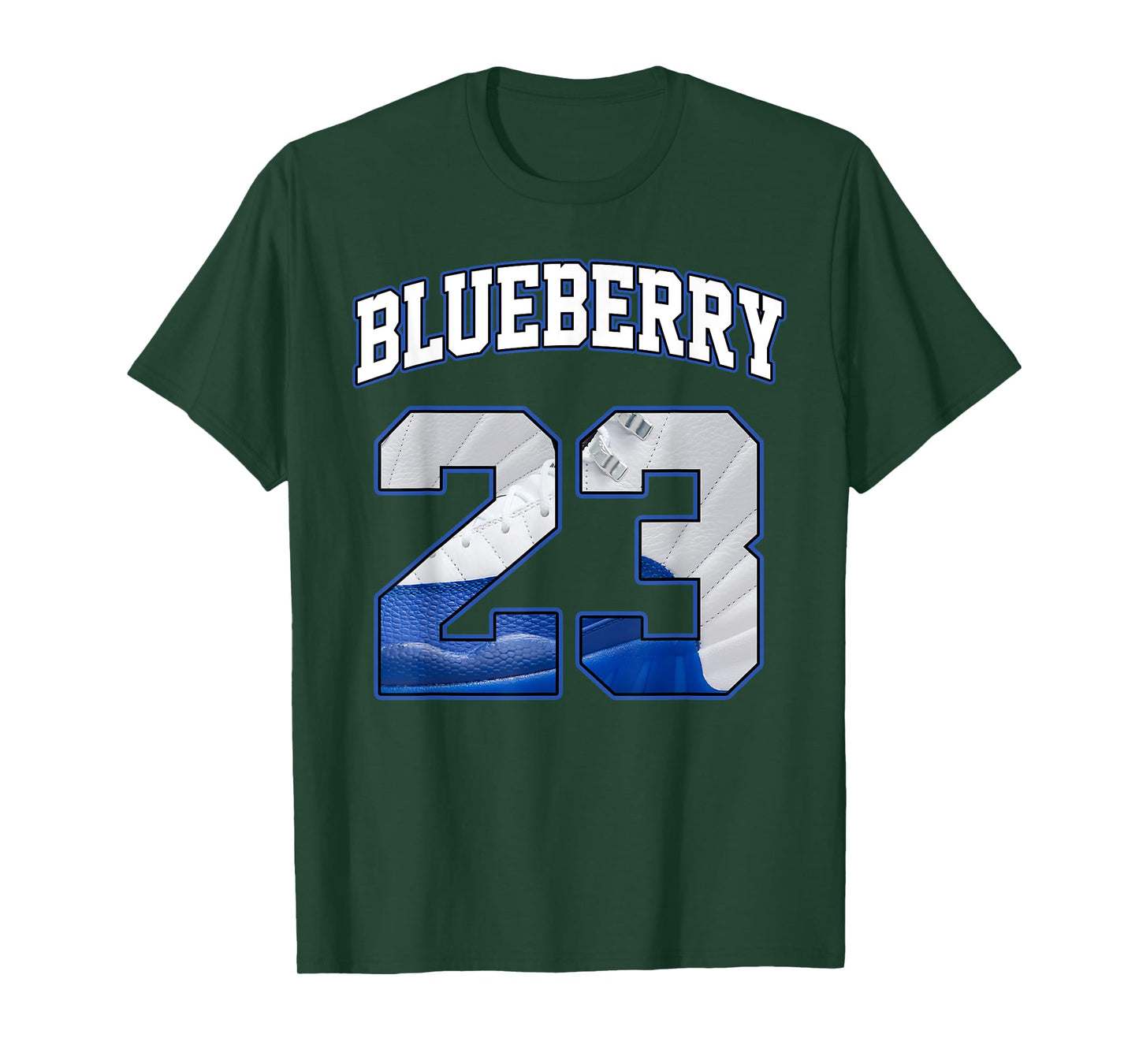 Number 23 Blueberry 12s Matching Tee For Men Women T-Shirt