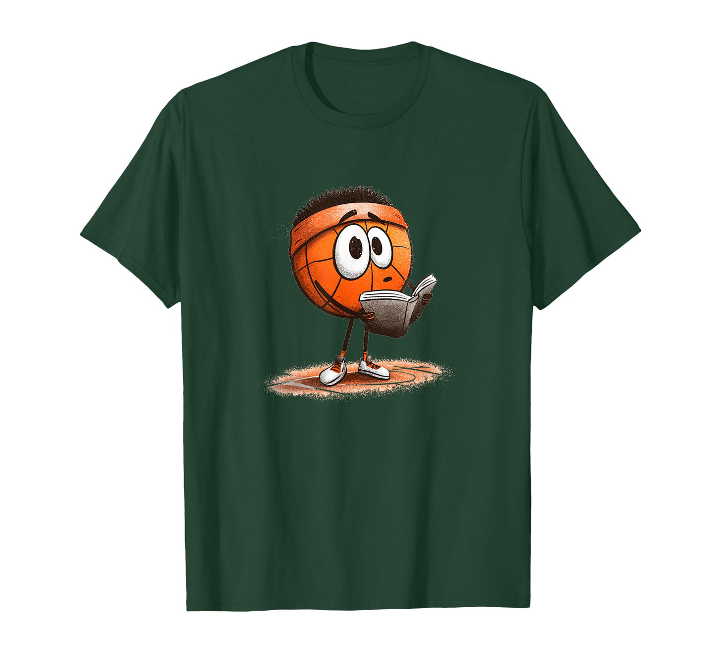 Reading Basketball Costume for Funny Boys and Girls T-Shirt
