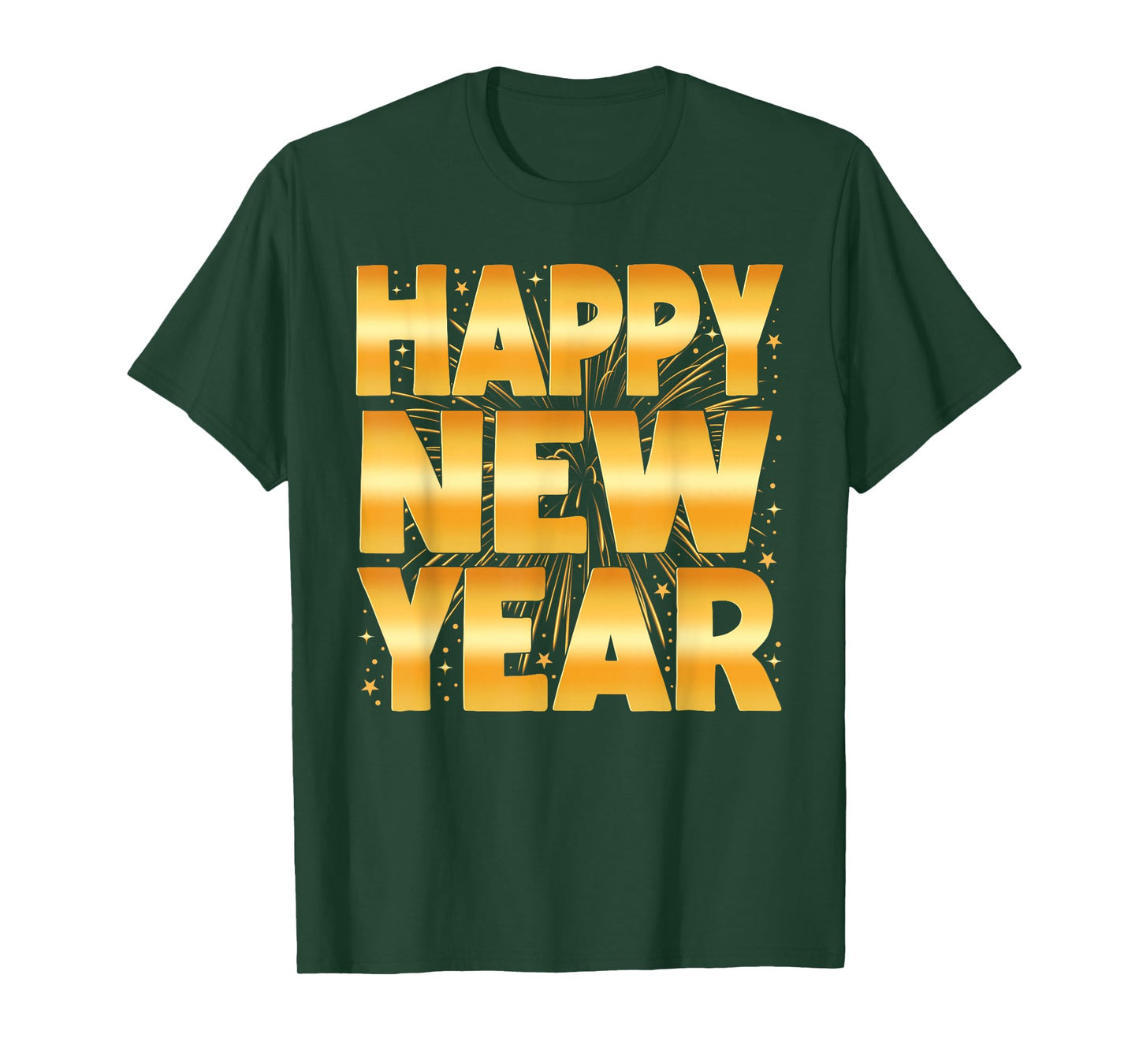 Happy New Year Shirt Family New Years Eve Party Fireworks T-Shirt