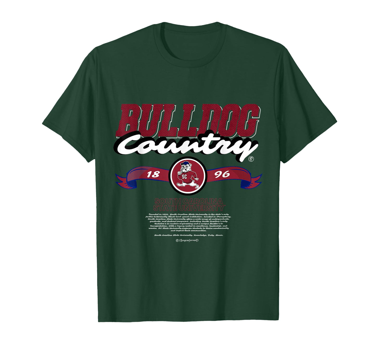 South Carolina State University - Bulldog Country SCSU HBCU T-Shirt