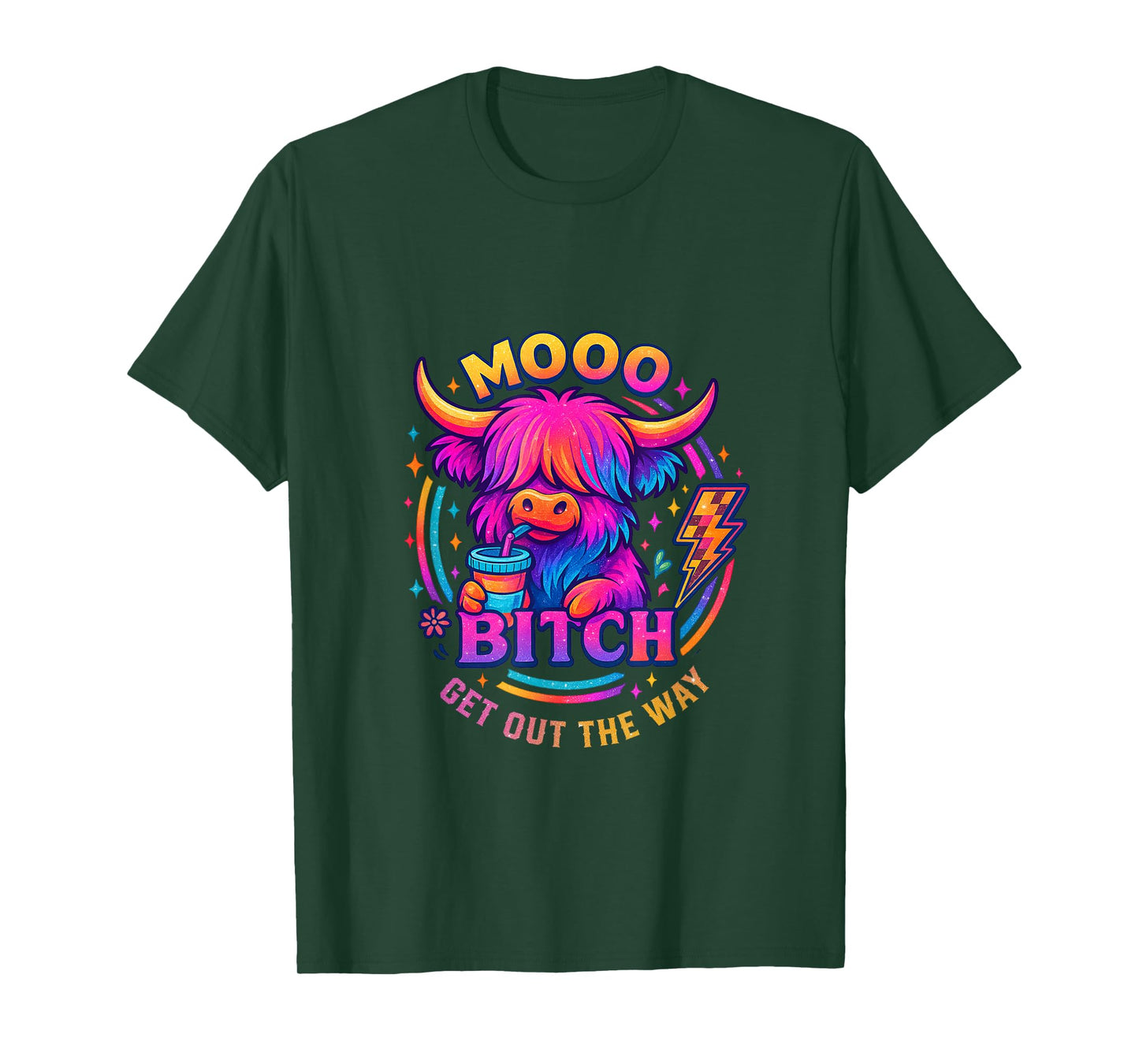 Moo Get Out The Way Home Mom Funny Gift Gag T-Shirt