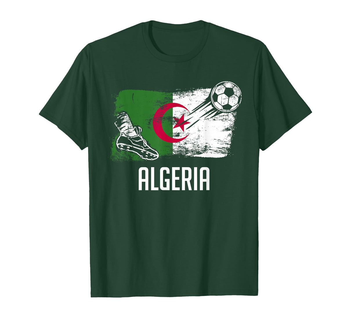 Algeria Flag Jersey Algerian Soccer Team Algerian T-Shirt