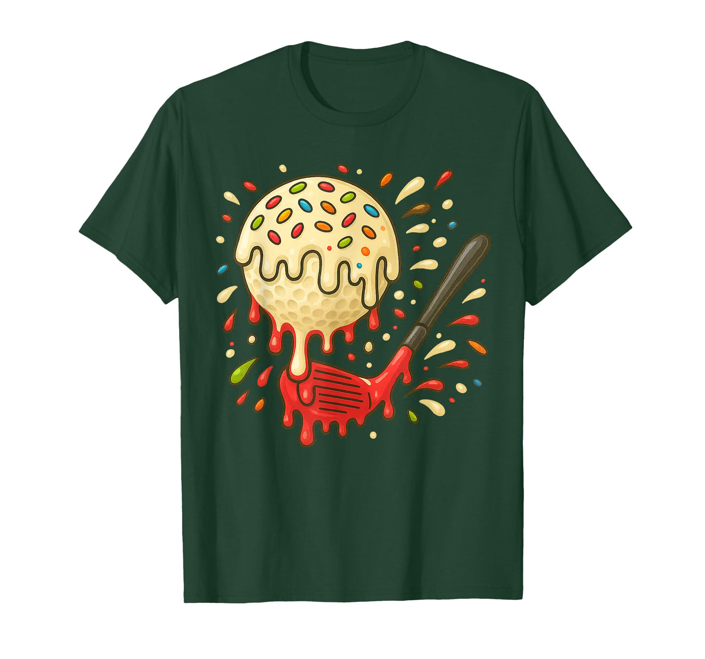 Golf Drip Team for Boys Ice Cream Cool T-Shirt