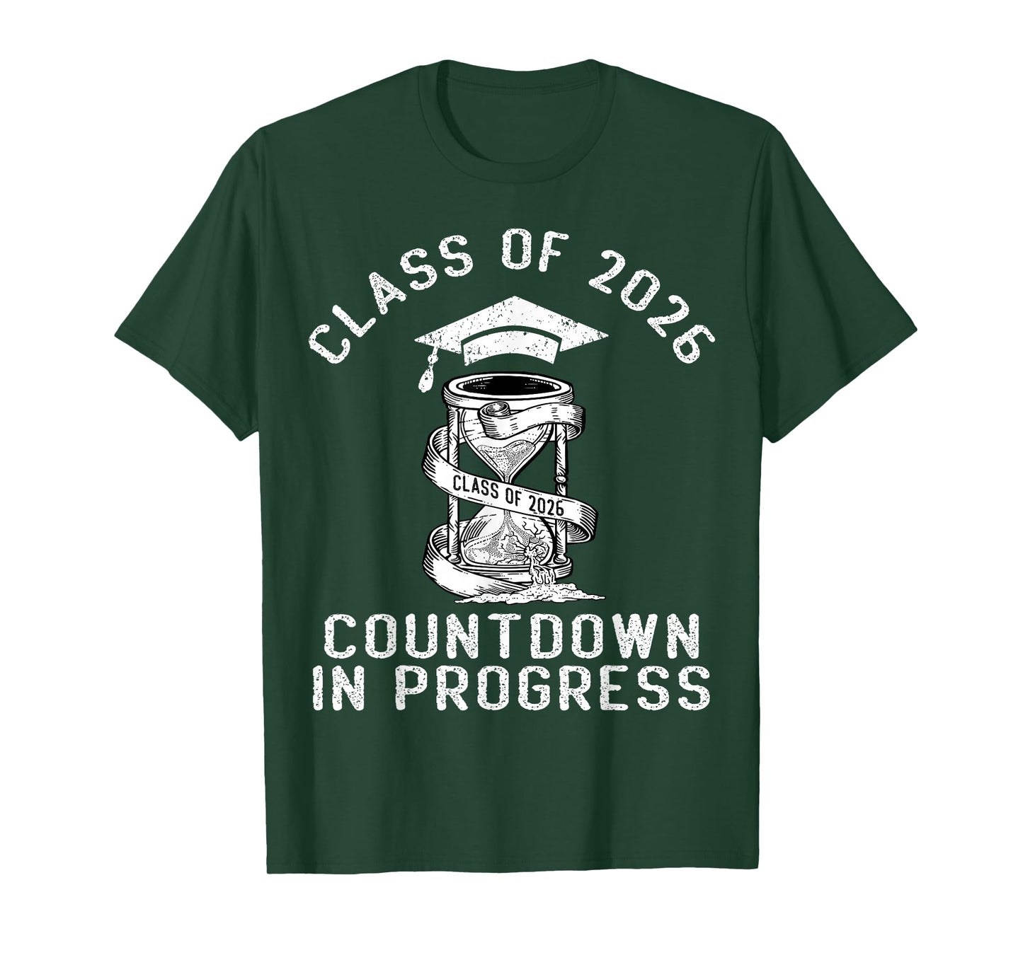 Senior Class of 2026 Countdown to Graduation Gift T-Shirt