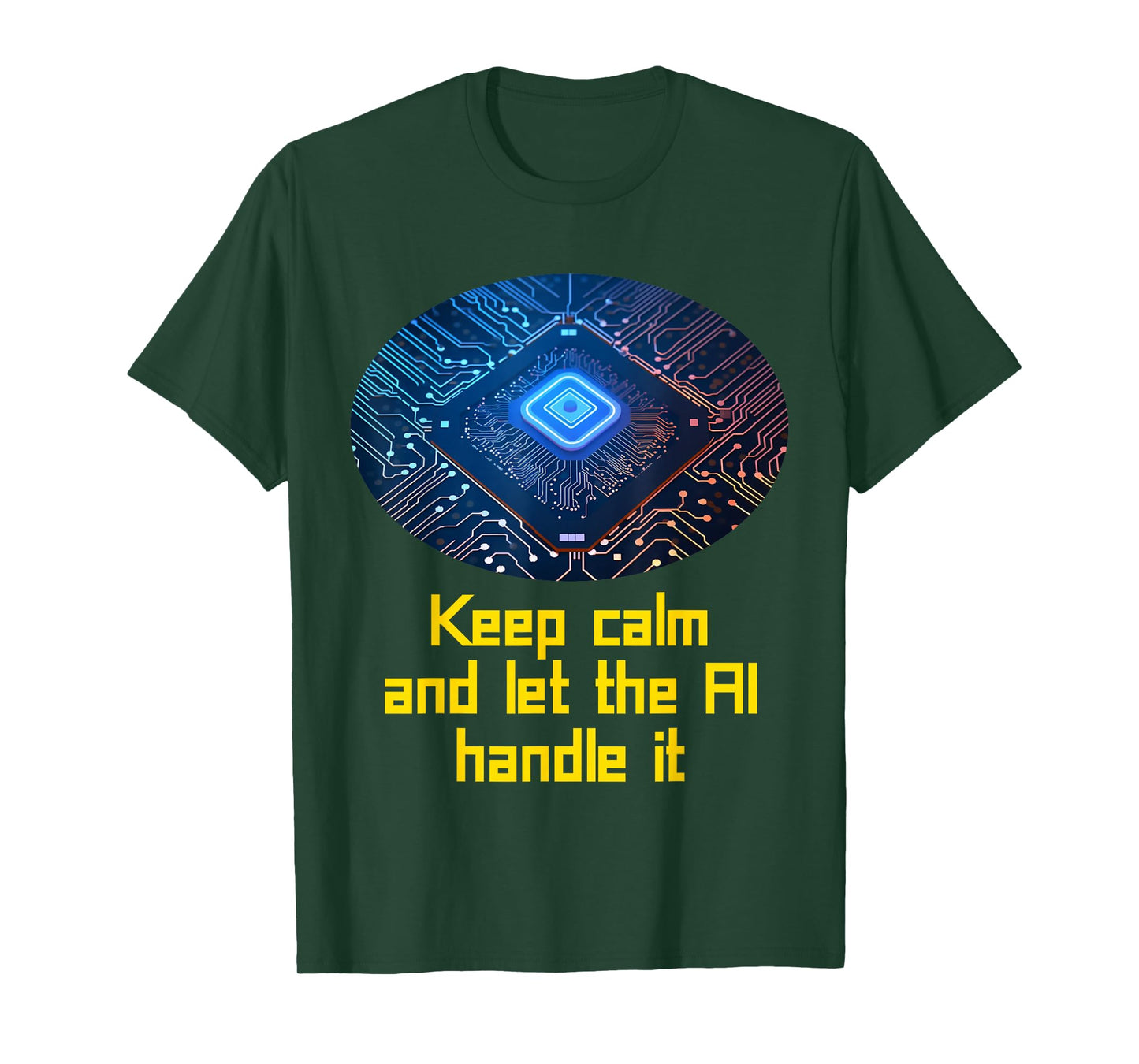Cool Artificial intelligence and keep calm Costume T-Shirt