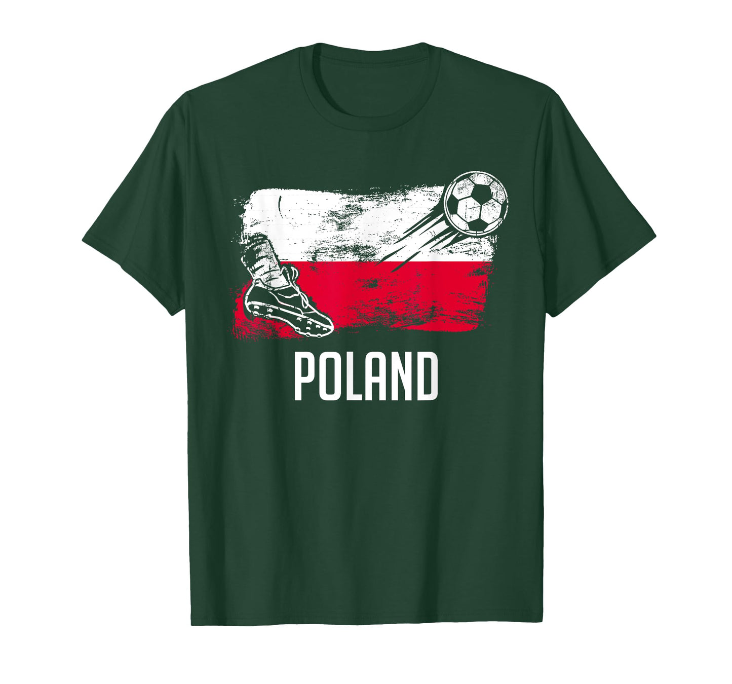 Poland Flag Jersey Polish Soccer Team Polish T-Shirt