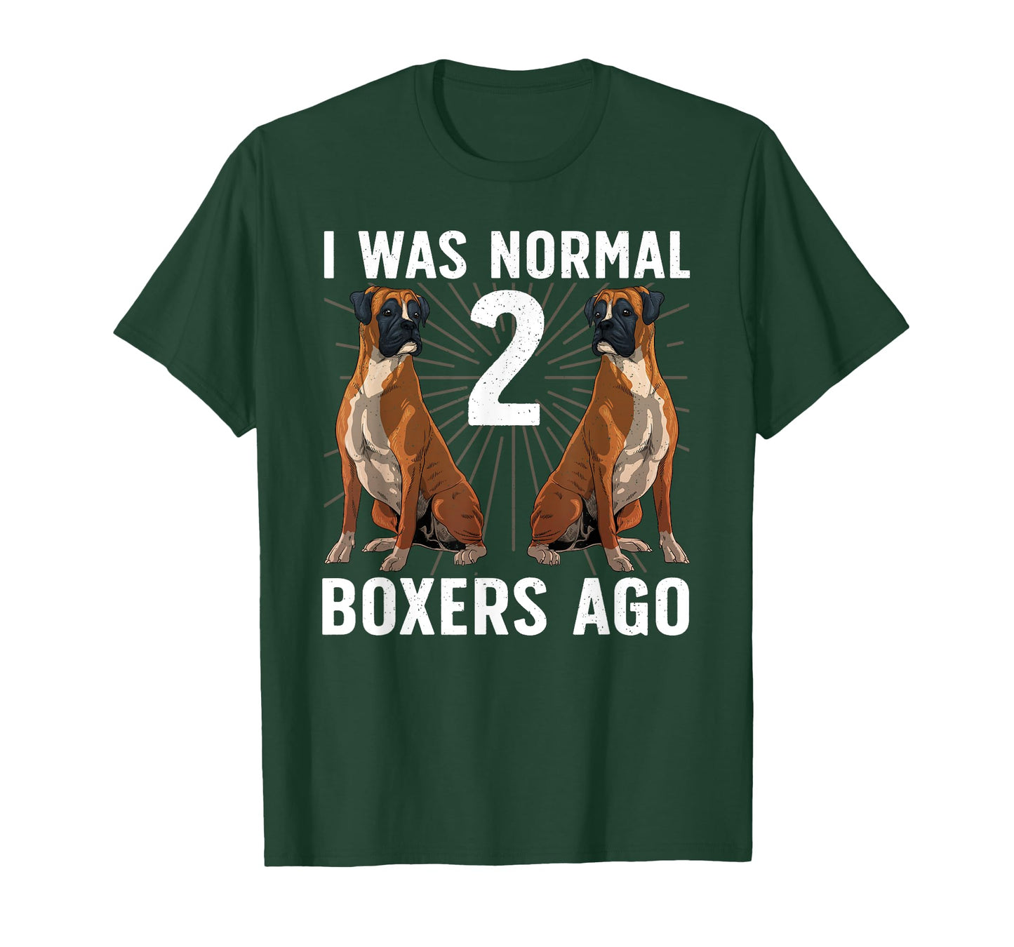 Cool Boxer Dog For Men Women Brindle Owner Trainer Dog Lover T-Shirt