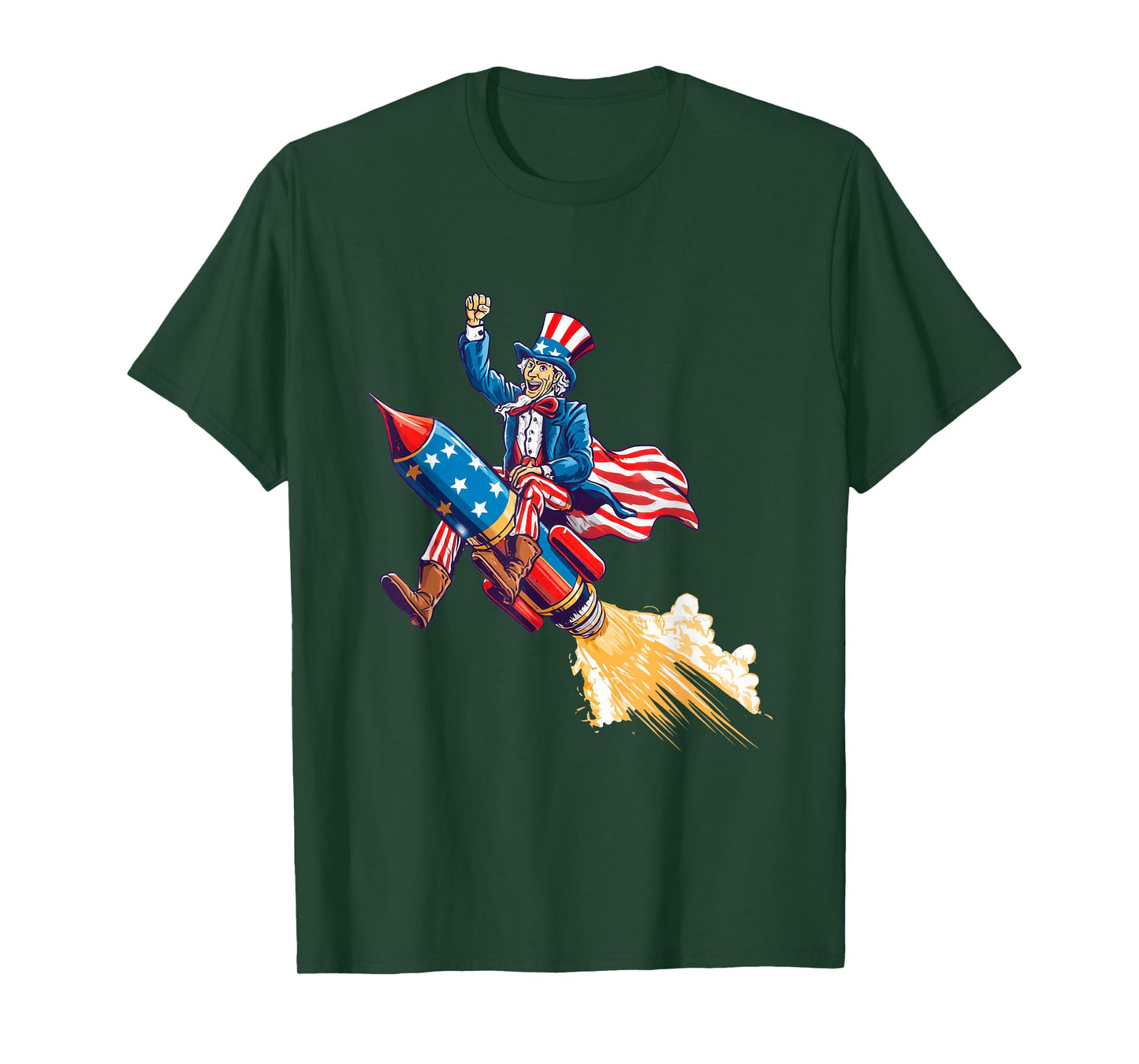 Awesome US Firework Costume for Rockets and Sam Lovers T-Shirt