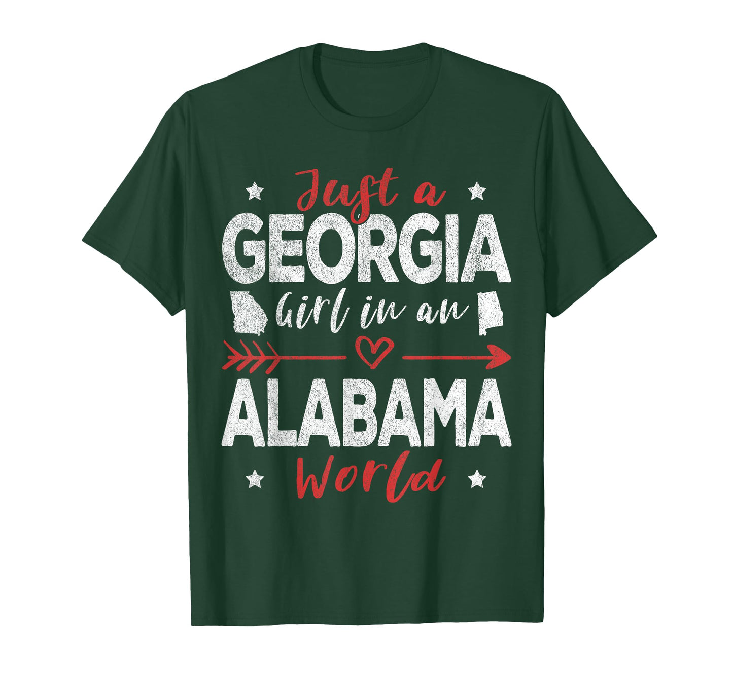 Just A Georgia Girl In An Alabama World T-Shirt