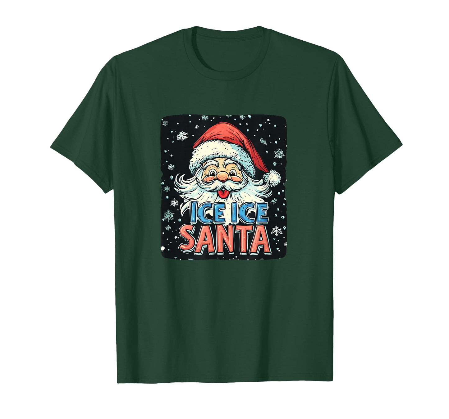 Naughty Ice Ice Santa Statement Costume T-Shirt