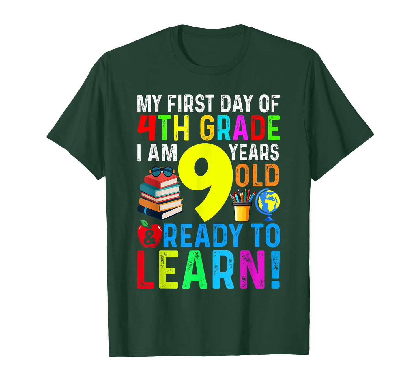 4th Grade Back to First Day of School Boys Girl T-Shirt