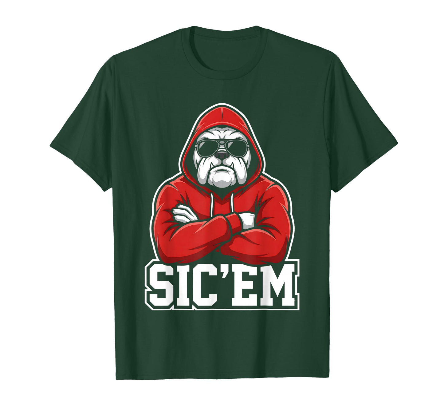 Sic'Em Bulldogs Graphic Men Women Kid Boy Girl T-Shirt