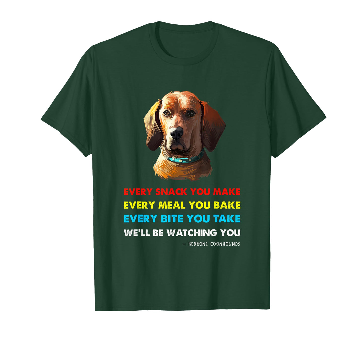 Red Bone Coonhound Dog Shirt | Red Bone Coonhound T-Shirt
