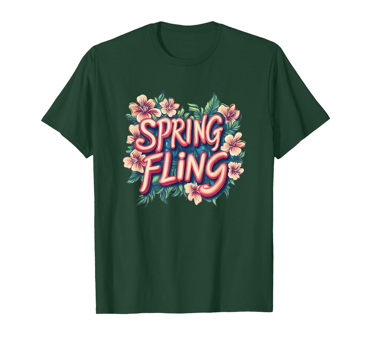 Flowery Spring Fling Speech Costume for Adults and Kids T-Shirt