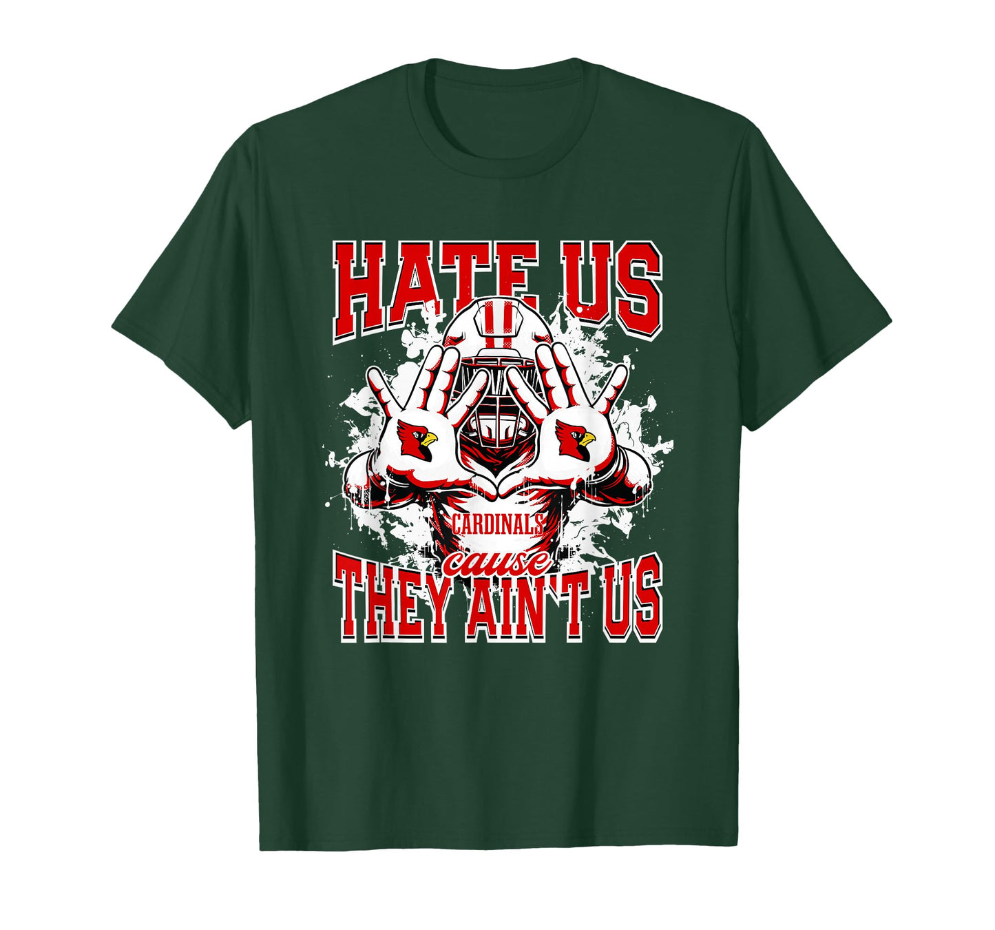 Southport Cardinals Logo Hate Us Cause They Ain't HS T-Shirt