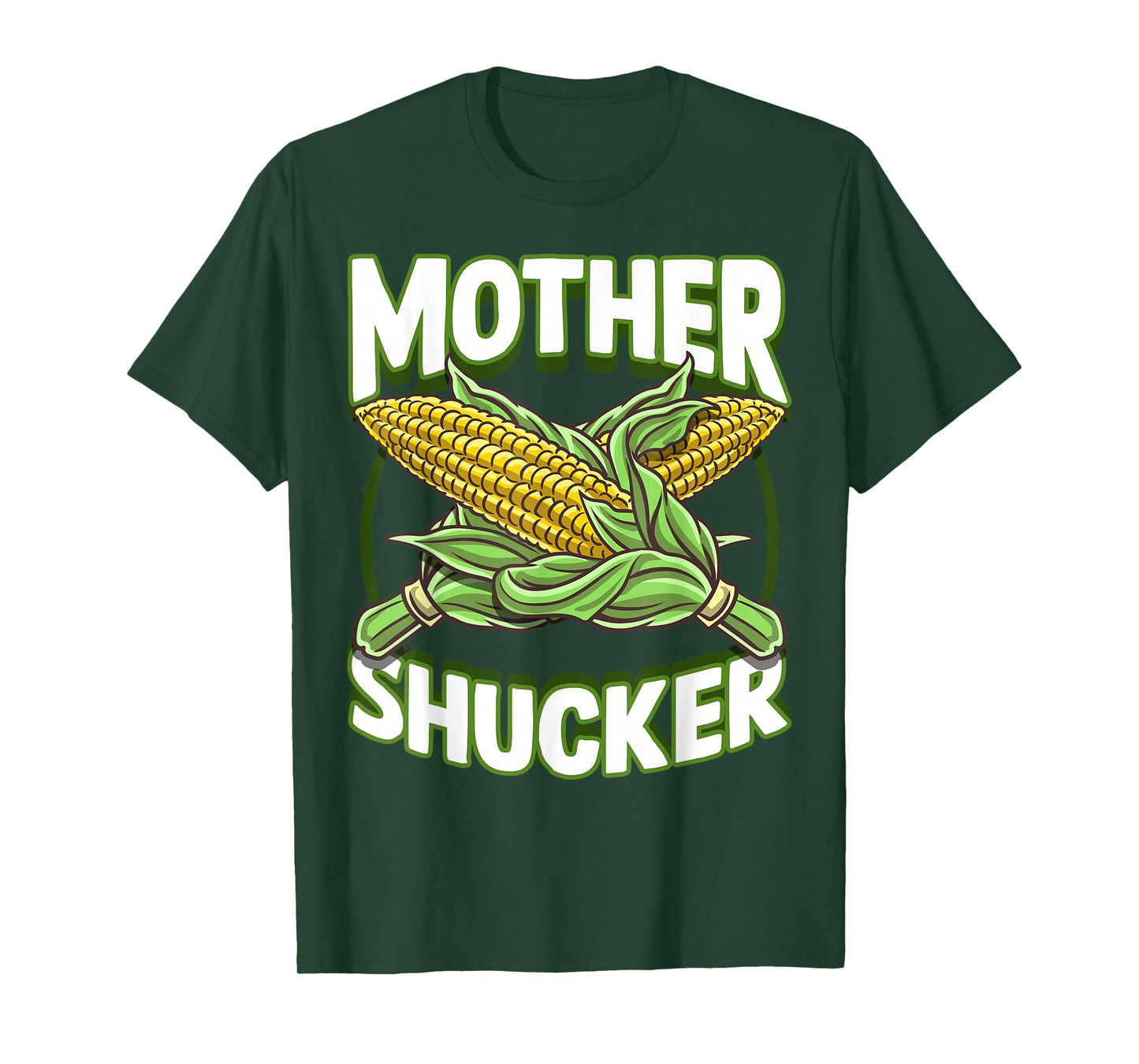 Mother Shucker Corn Lover Cob Mom Pun Maize Farmer Men Women T-Shirt