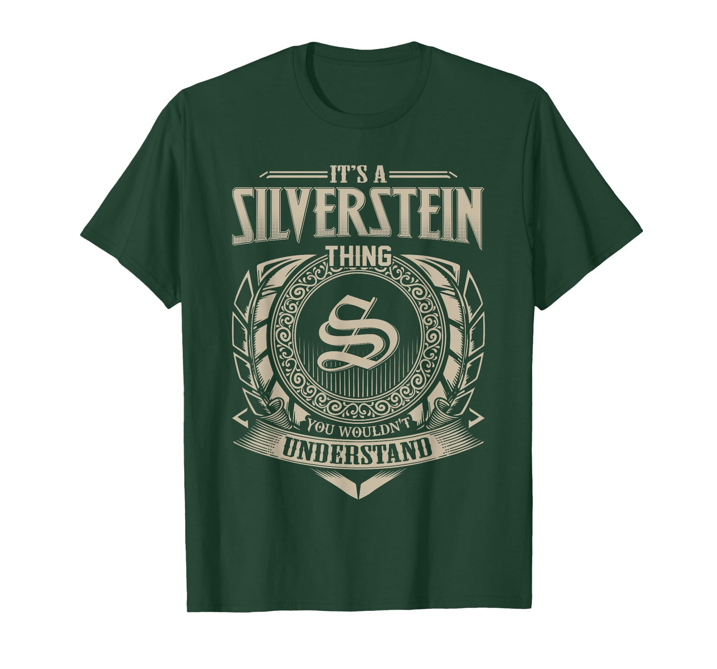 It's A SILVERSTEIN Thing You Wouldnt Understand Name Vintage T-Shirt