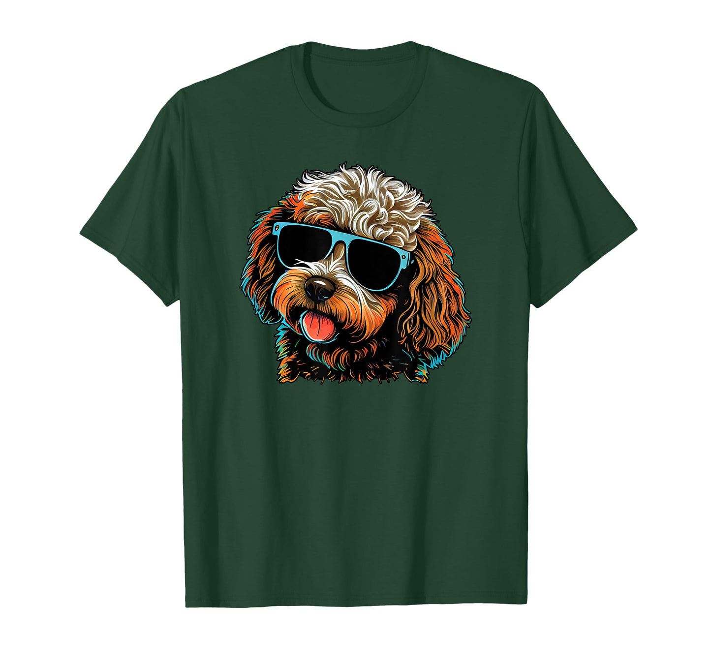 Dad Mom Cool Dog Sunglasses - Cavapoo T-Shirt for Men Women
