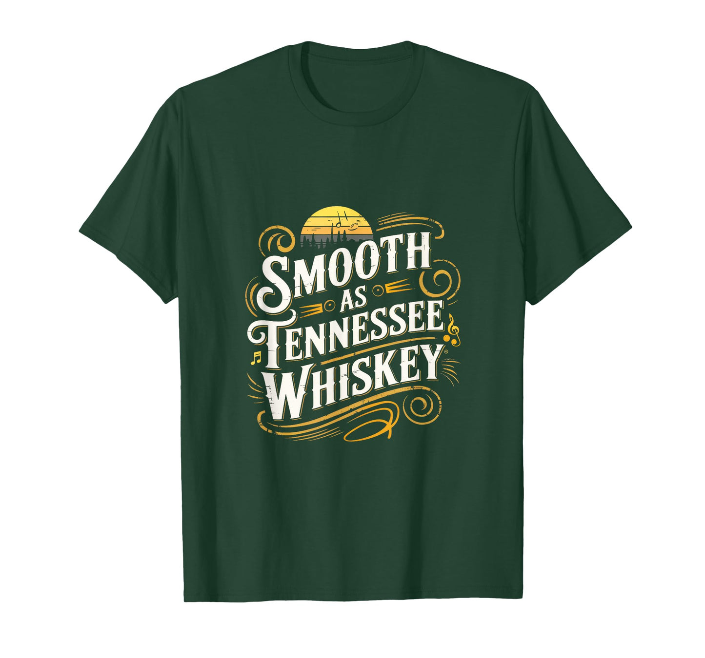 Smooth As Tennessee Whiskey - Country Whiskey T-Shirt