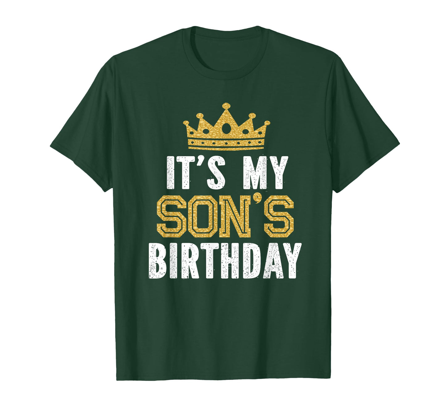 It's My Son's Birthday Party Family Matching T-Shirt