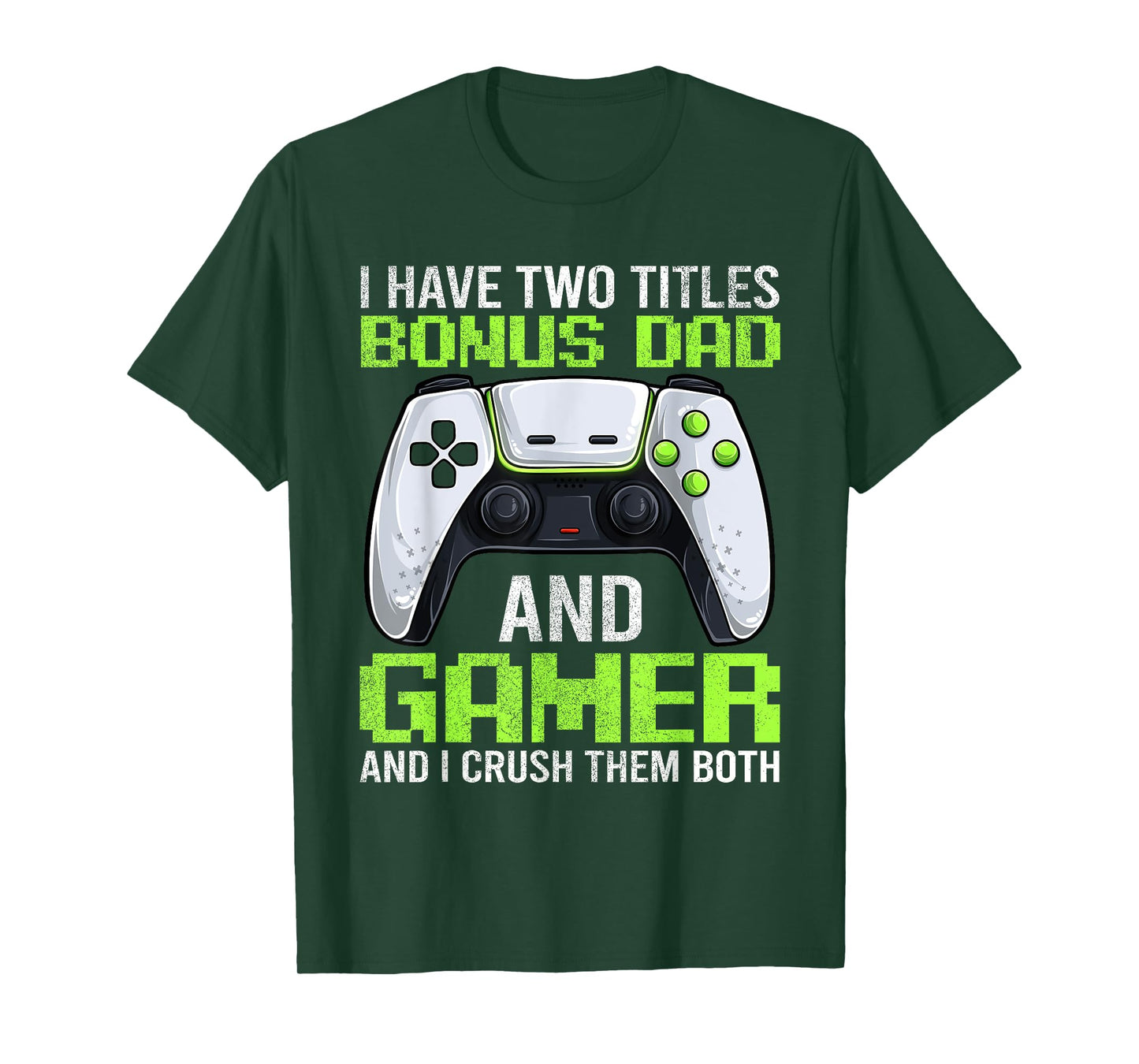 Video Game Bonus Dad Gamer Shirt, Funny Stepdad Gaming Geek T-Shirt